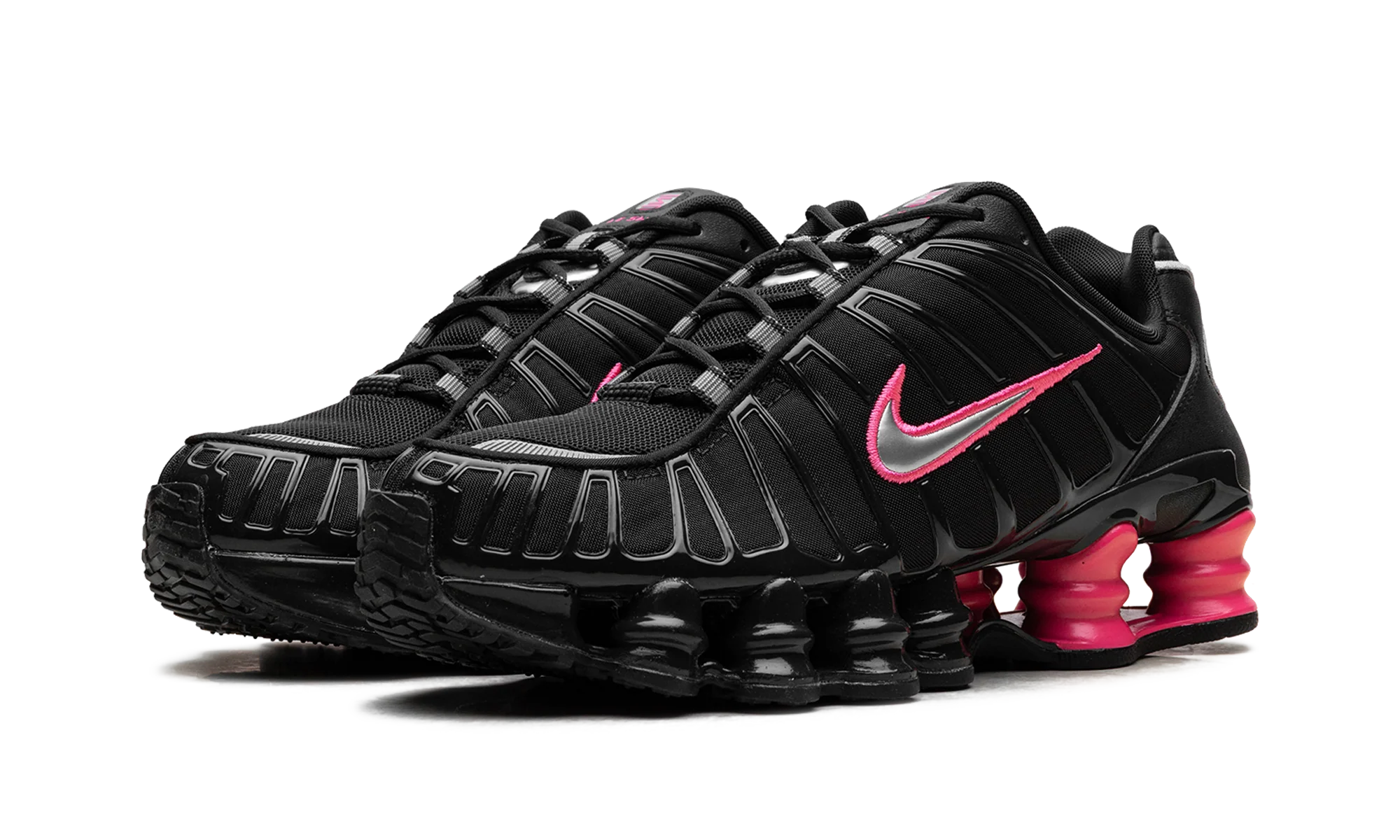 Shox TL WMNS "Off Noir Hyper Pink Silver" IQ0273 045 - Image 2