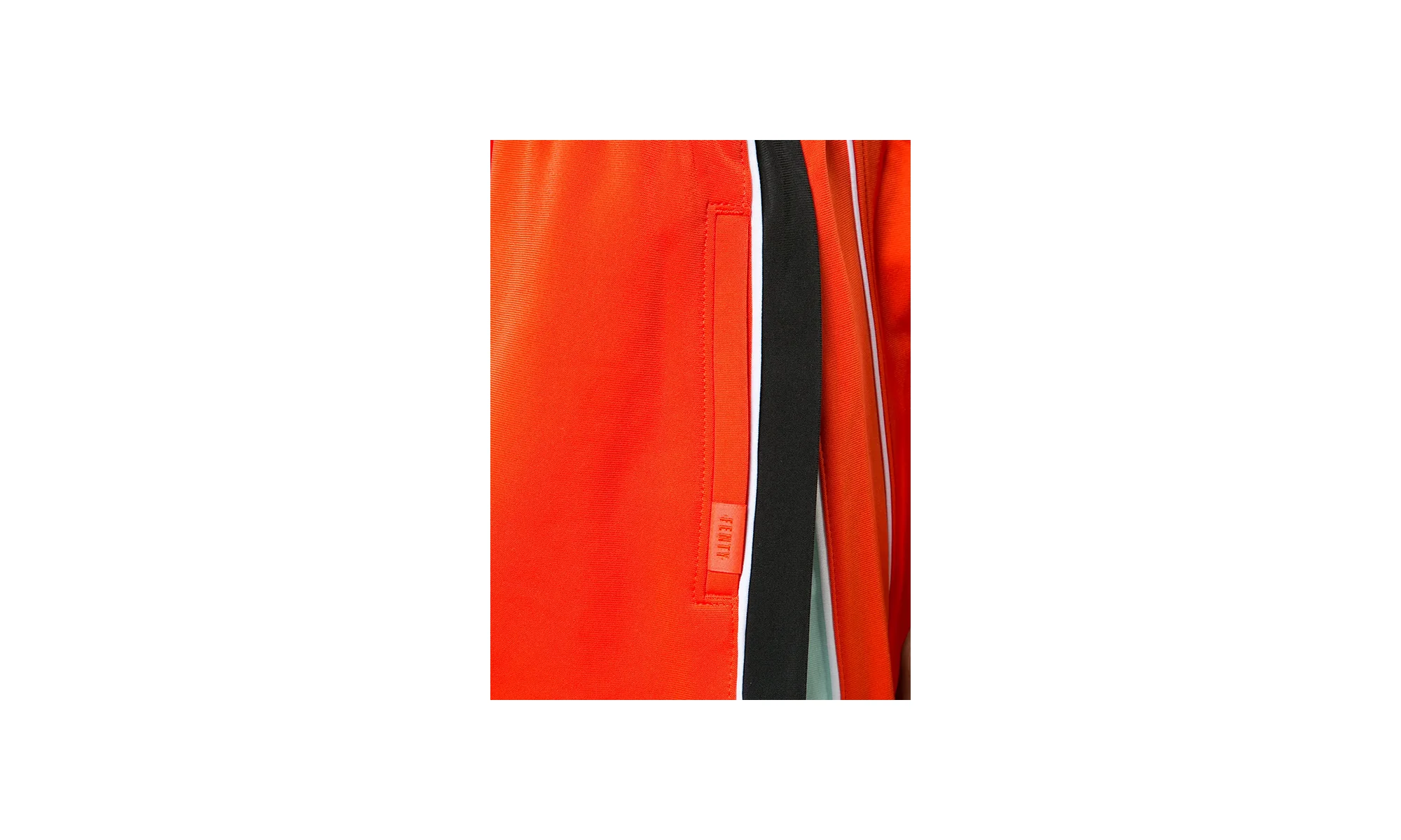 Side Split Shorts WMNS "Fenty by Rihanna - Cherry Tomato" 577261 01 - Image 2