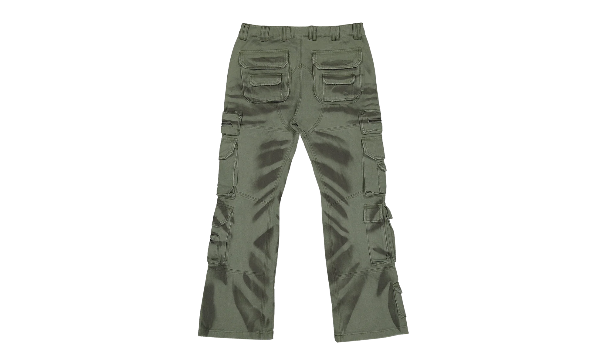 Skidrow Flared Cargo Pants "Sage" ZG0QZD2P - Image 2