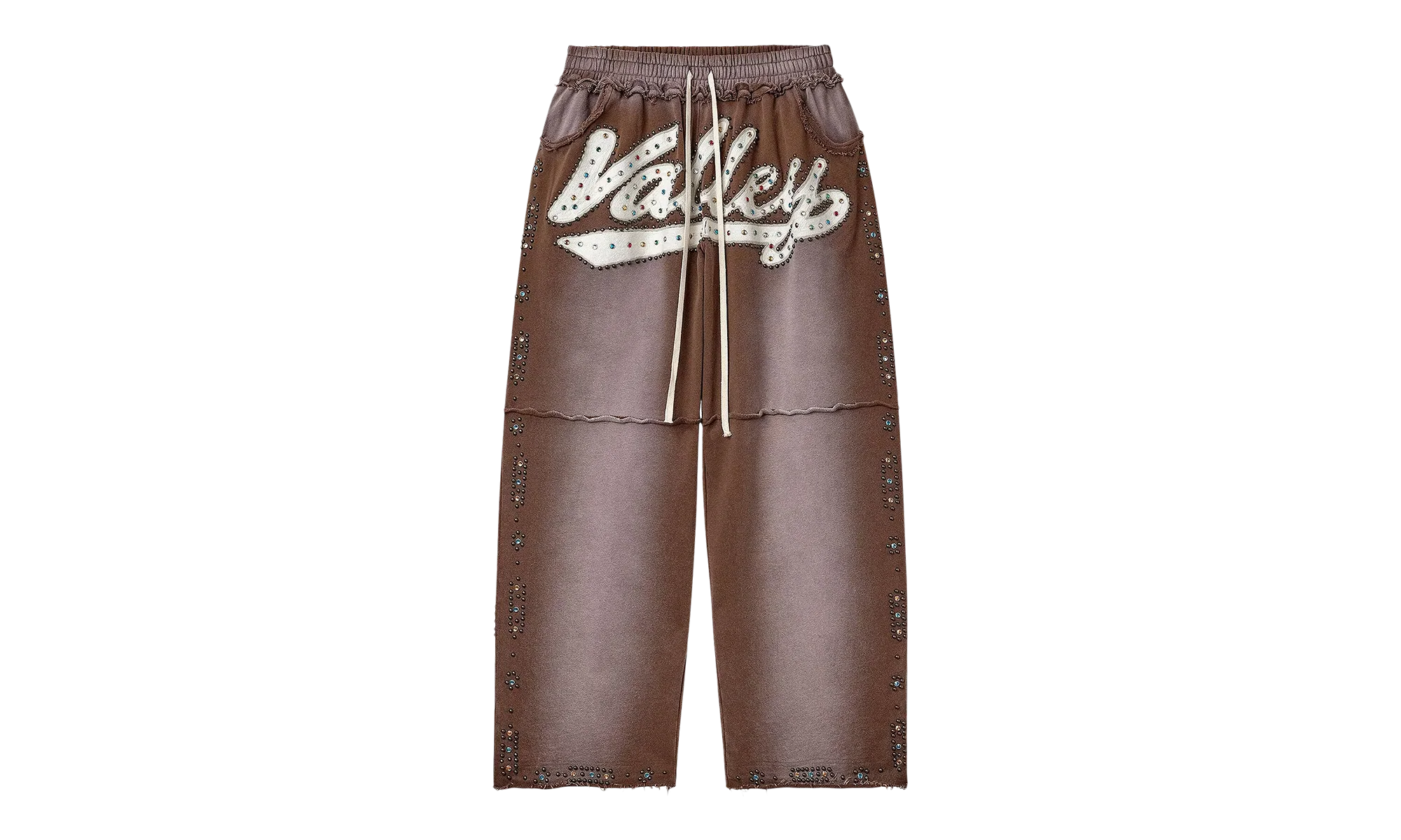 Skittle Sweatpants Jeweled "Brown" VALE 09 014 SSB BR