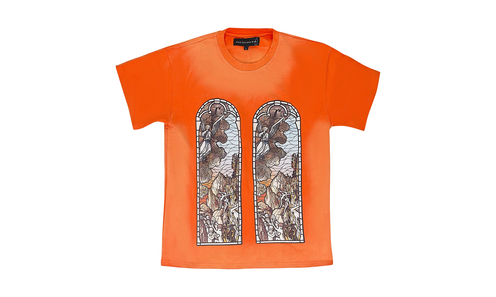 Skull T-Shirt "Orange" 1110020006REX