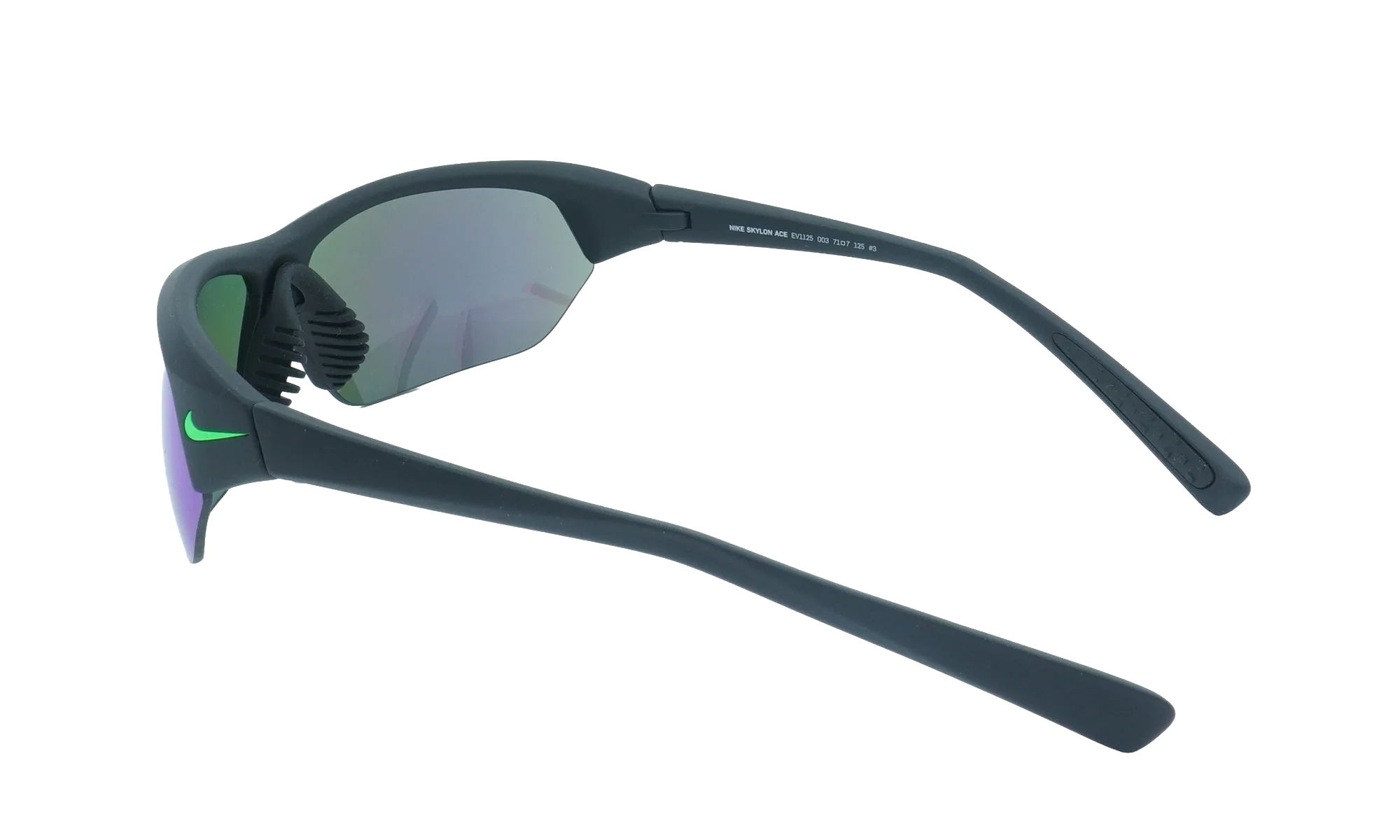 Skylon Ace Sunglasses "Matte Black / Grey / Green Mirror" EV1125 003 - Image 2
