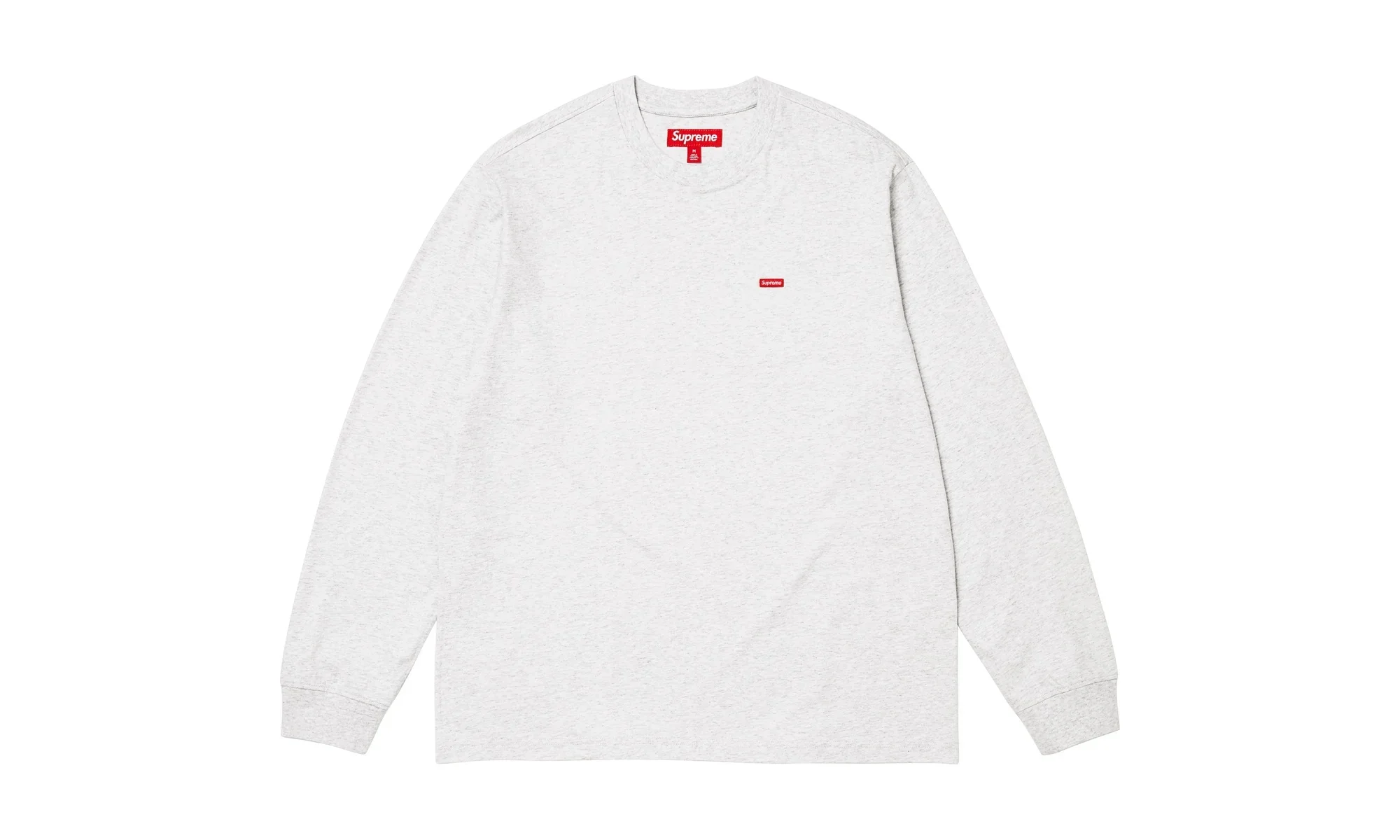 Small Box L/S Tee "FW25 - Ash Grey" SU26903