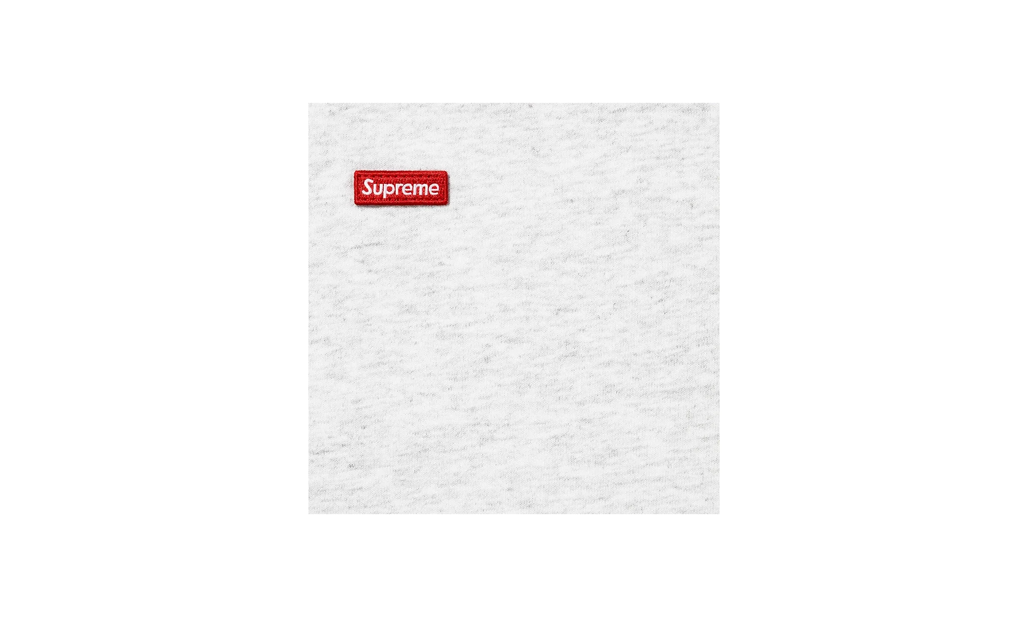 Small Box L/S Tee "FW25 - Ash Grey" SU26903 - Image 2