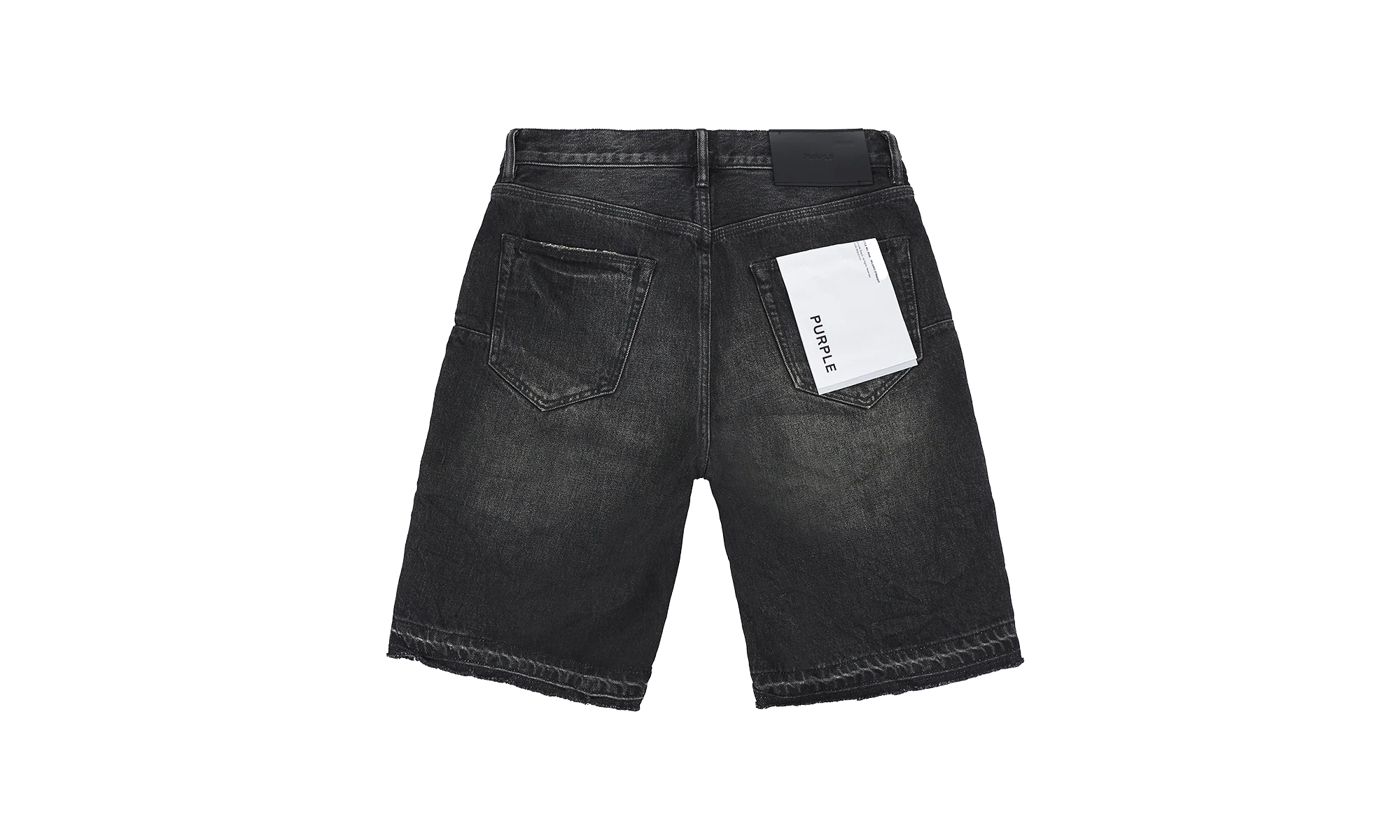 Smoke Worn Vintage Short "Black" P059 SWVB325 - Image 2