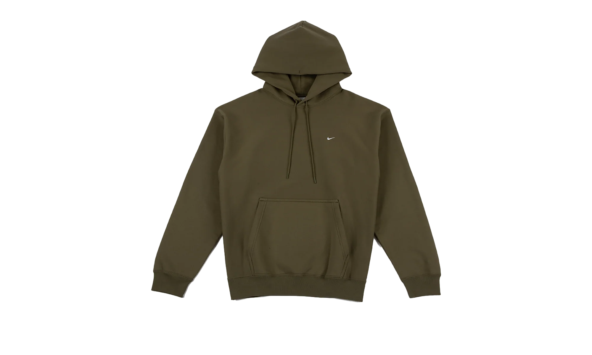 Solo Swoosh Pullover Hoodie "Medium Olive" HV1082 222