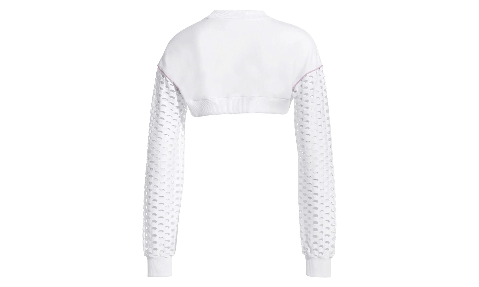 Sophia Webster Cropped Sweatshirt WMNS "Puma White" 578557 02 - Image 2