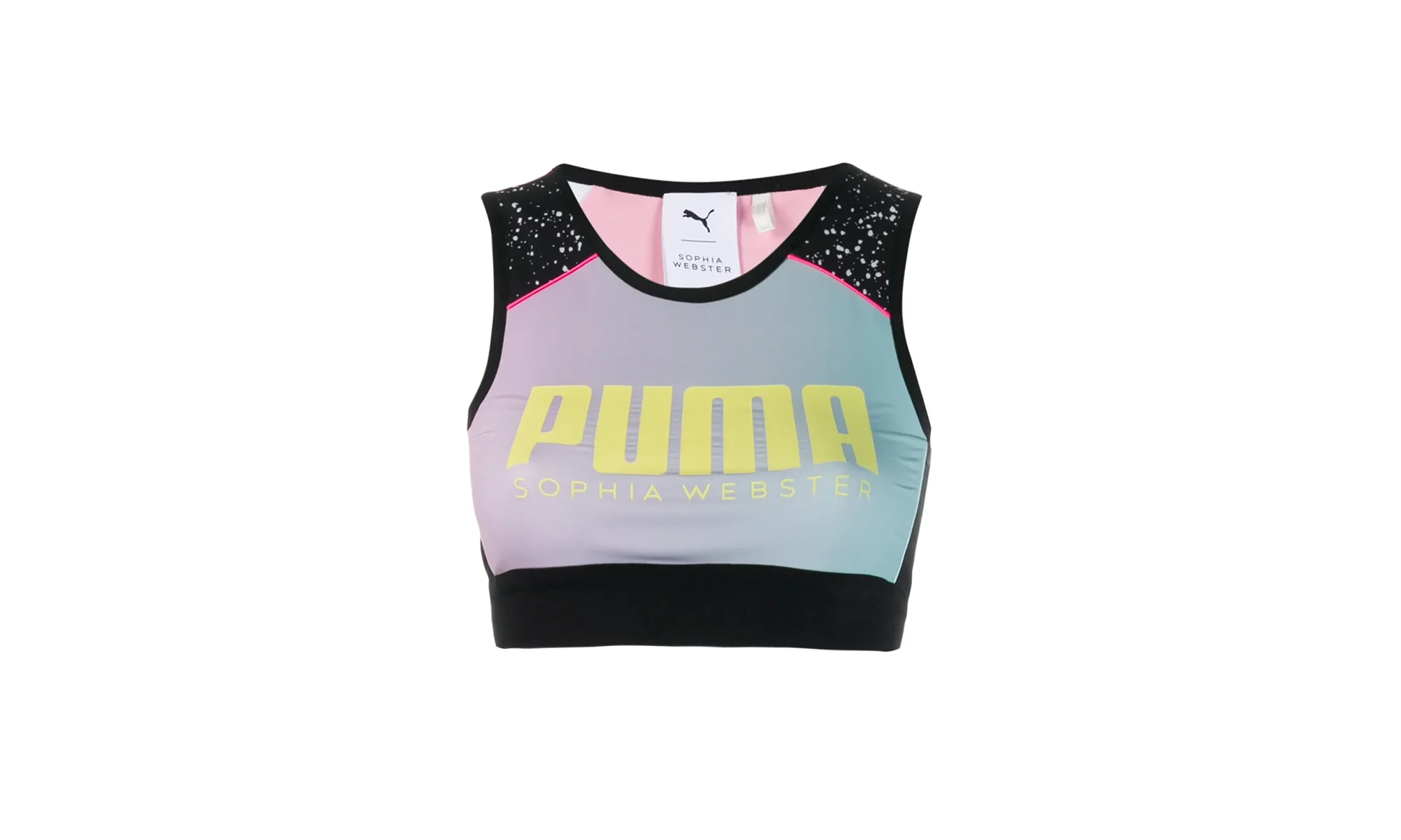 Sophia Webster Reversible Crop Top WMNS "AOP - Puma White" 578563 02