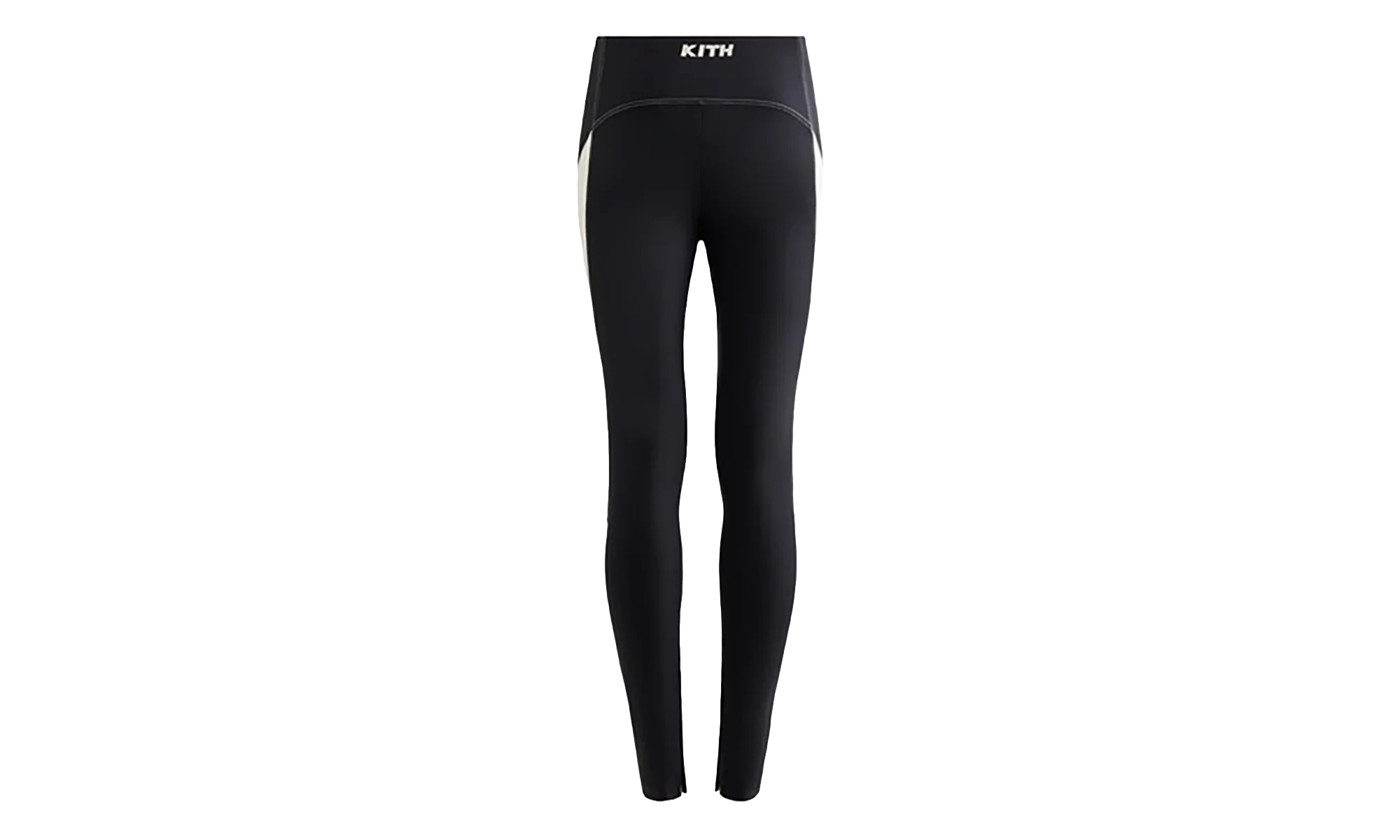 Sora Seamed Side Zip Legging "Black" KITH46 - Image 2