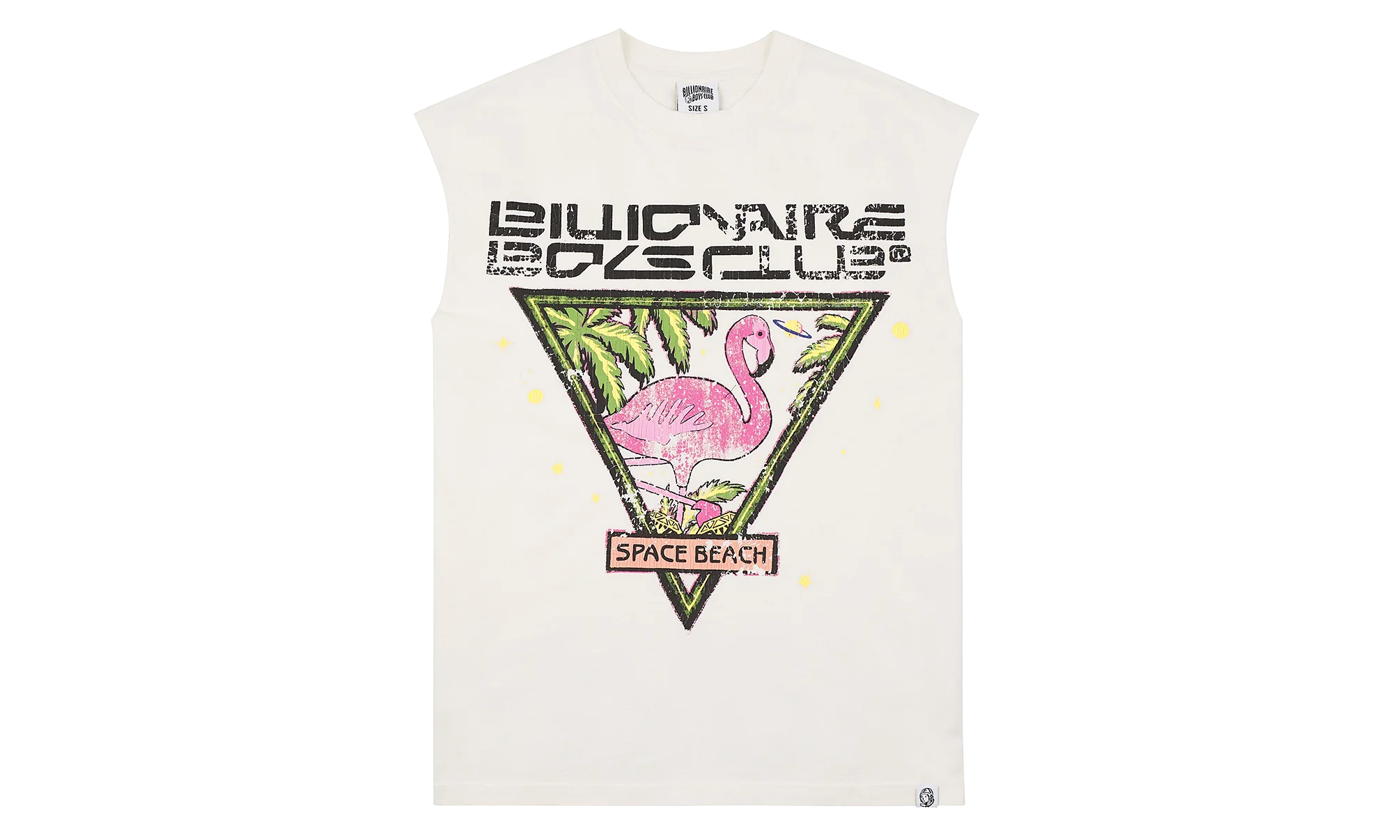 Space Sleeveless Tee "White" 851 3312 WHT
