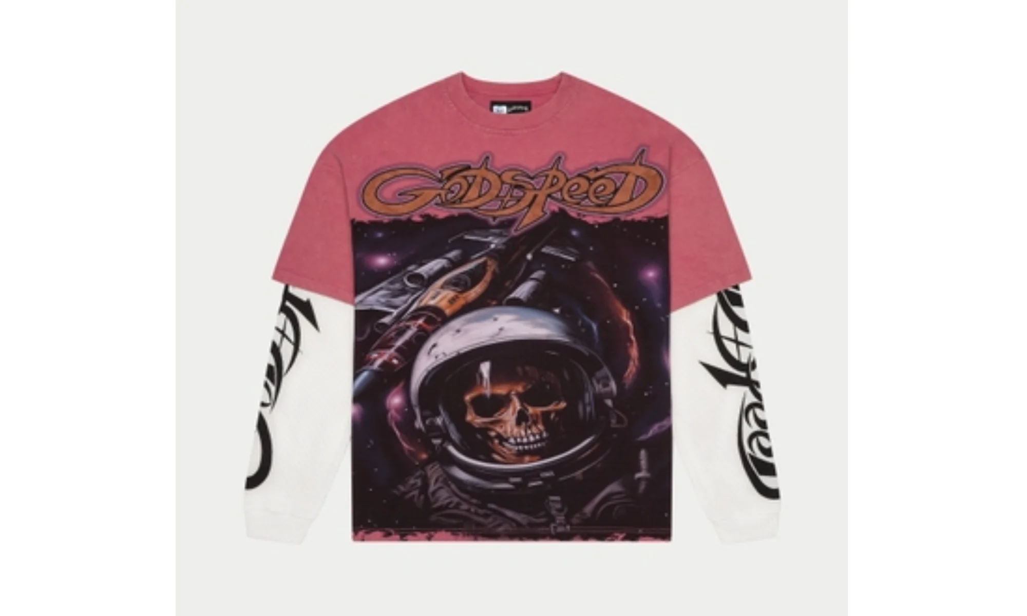 Space Traveler Layered LS Tee "Pink" GS SPCTRV LYRDPNK