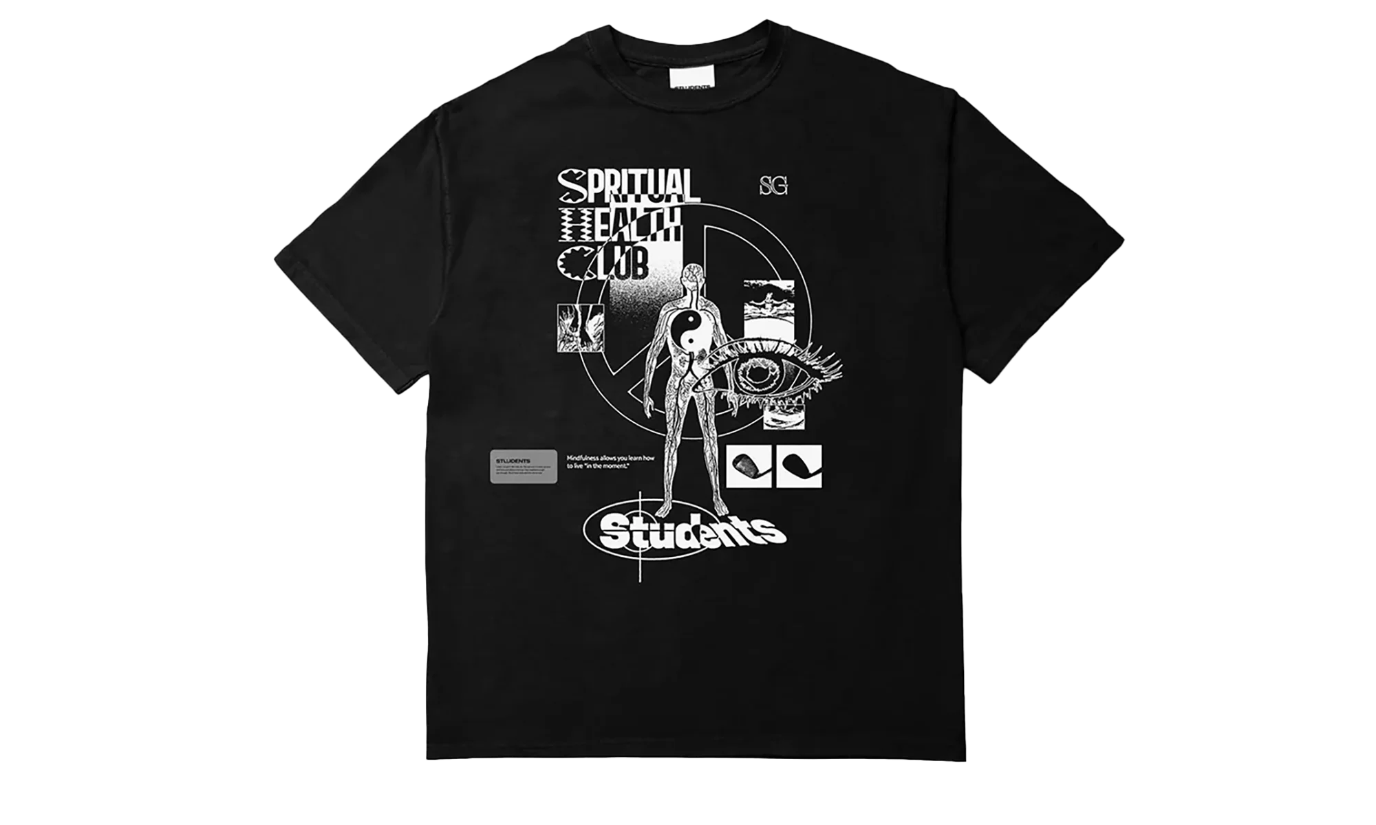 Spiritual Health Club SS Tee "Black" SG2501030