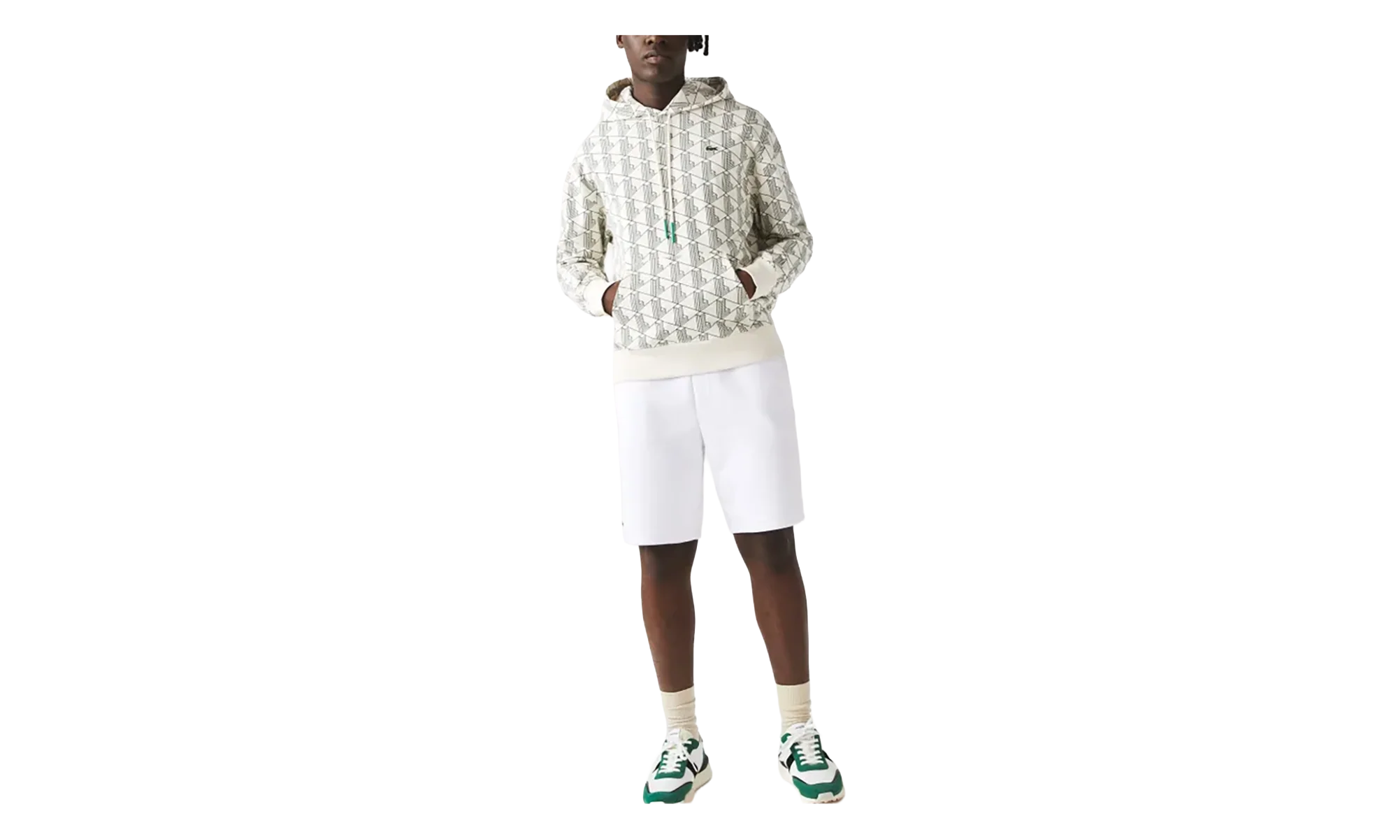 SPORT Tennis Fleece Shorts "White" GH2136 001 - Image 3
