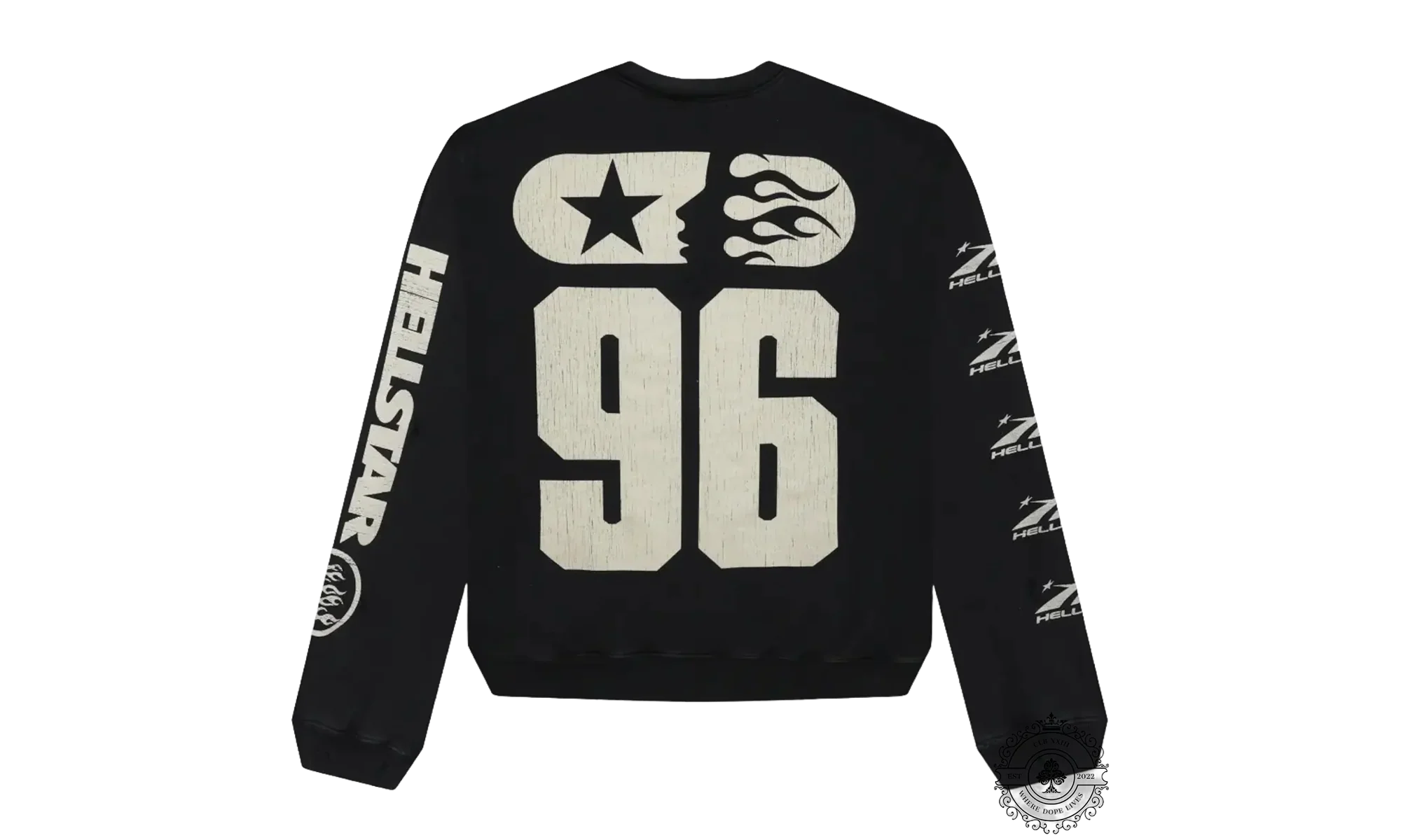 Sports 96' Crewneck Longsleeve "Black" HSR141 - Image 2