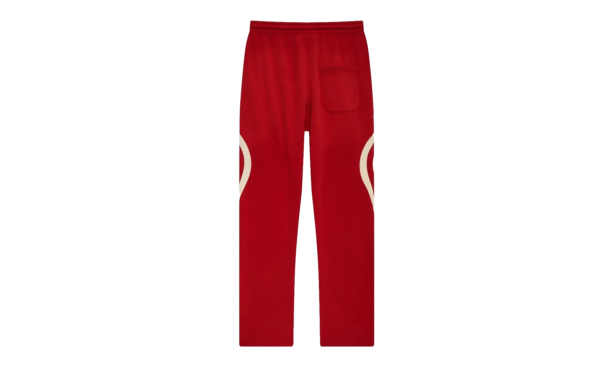 Sports Double Hit Logo Sweatpants "Red" HSR139 - Image 2