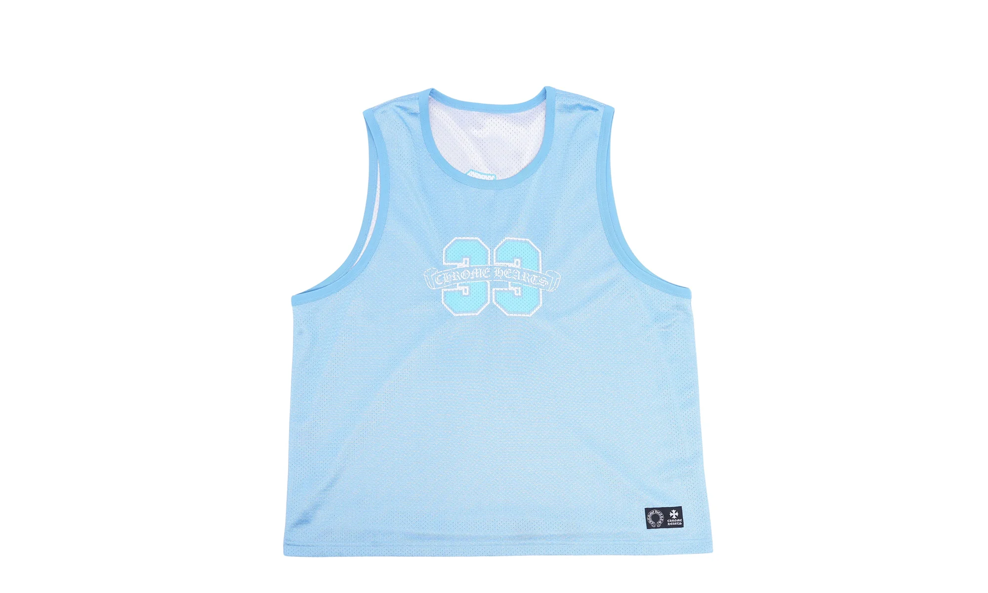 Sports Mesh Reversible Basketball Jersey "Blue" CHRM0574