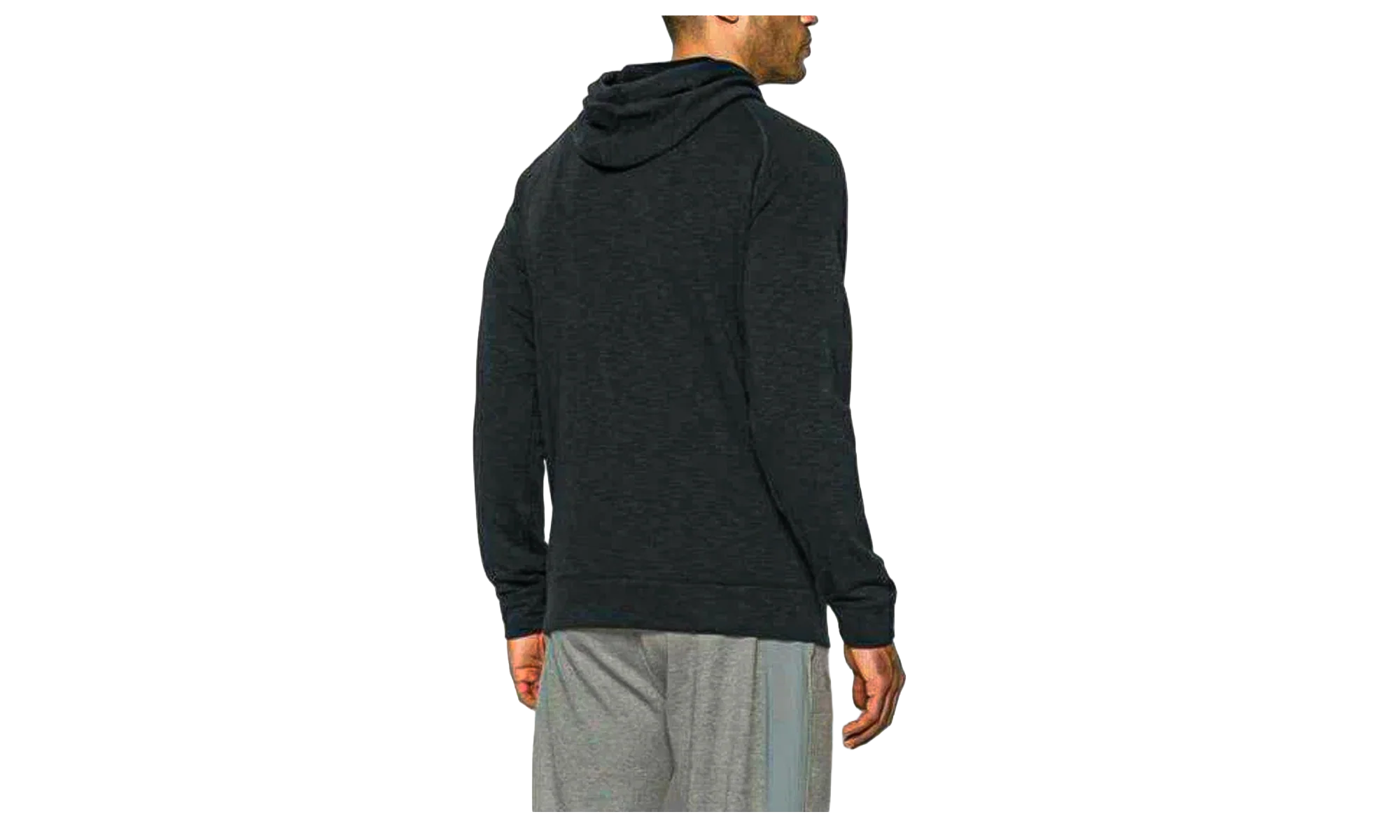 Sportstyle Triblend Pullover Hoodie "Black / Silver" 1290256 001 - Image 2
