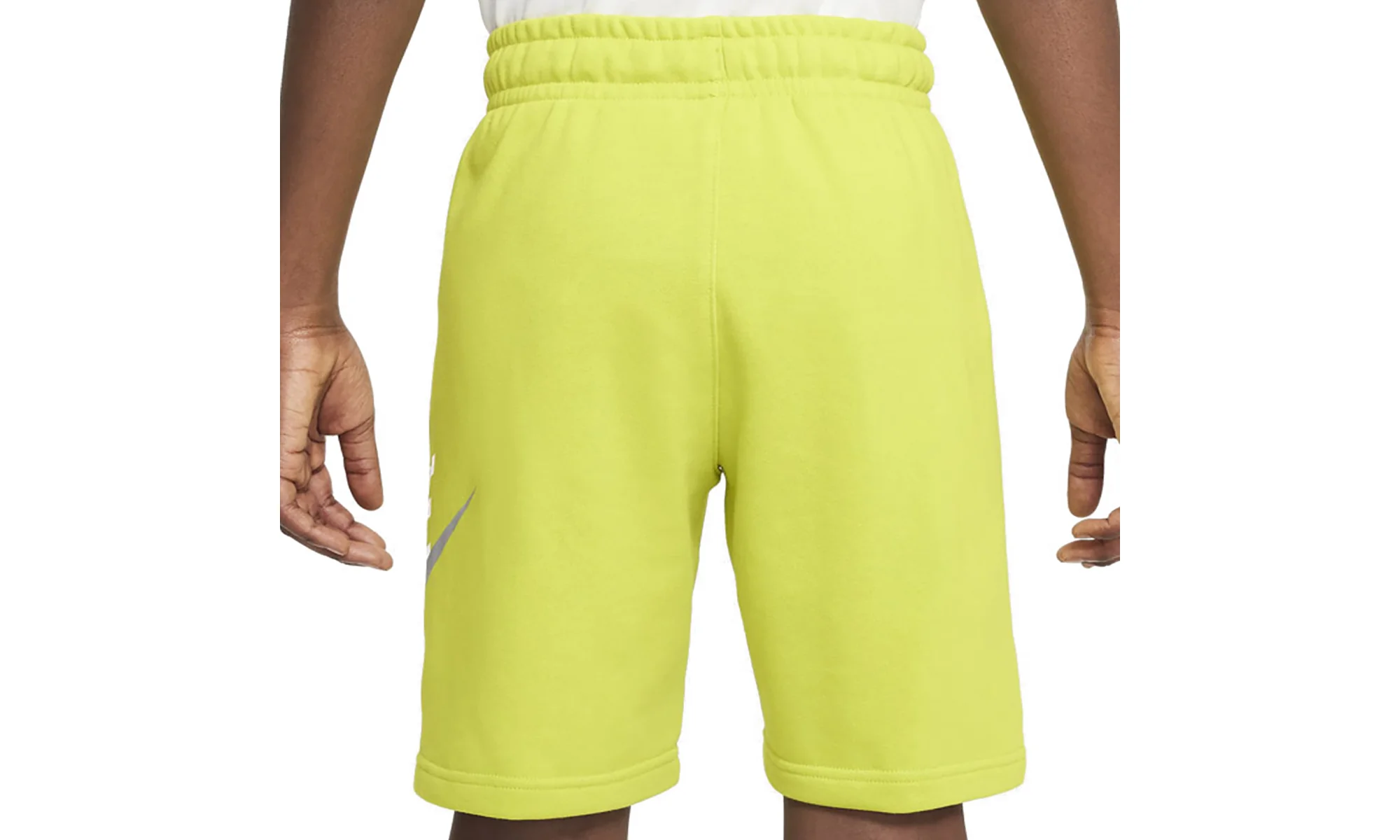 Sportswear Club + HBR Fleece Shorts GS "Bright Cactus White" CK0509 308 - Image 2