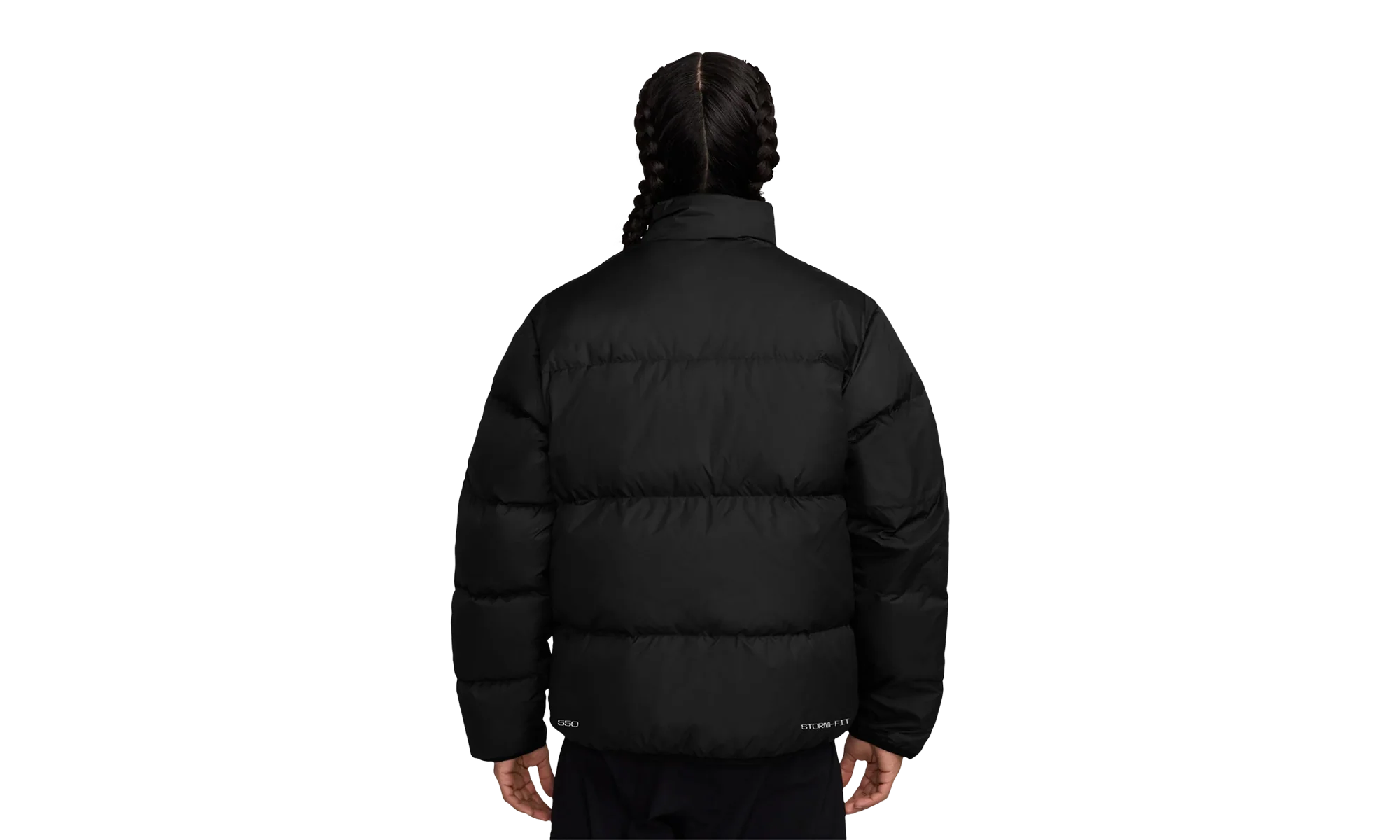 Sportswear Club Therma-FIT Down Puffer Jacket "Black / White" IB2975 010 - Image 2