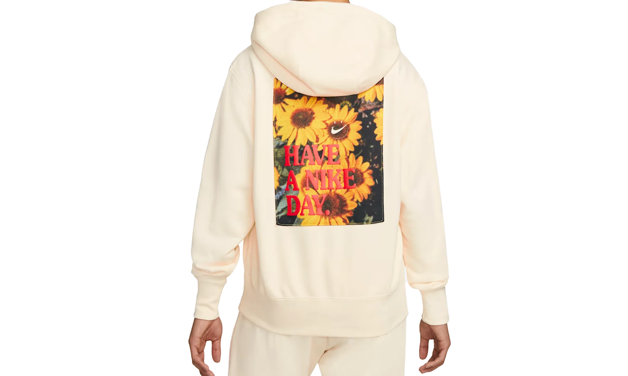 Sportswear French Terry Pullover Hoodie "Sunflower - Coconut Milk / Black" DM4994 113 - Image 2