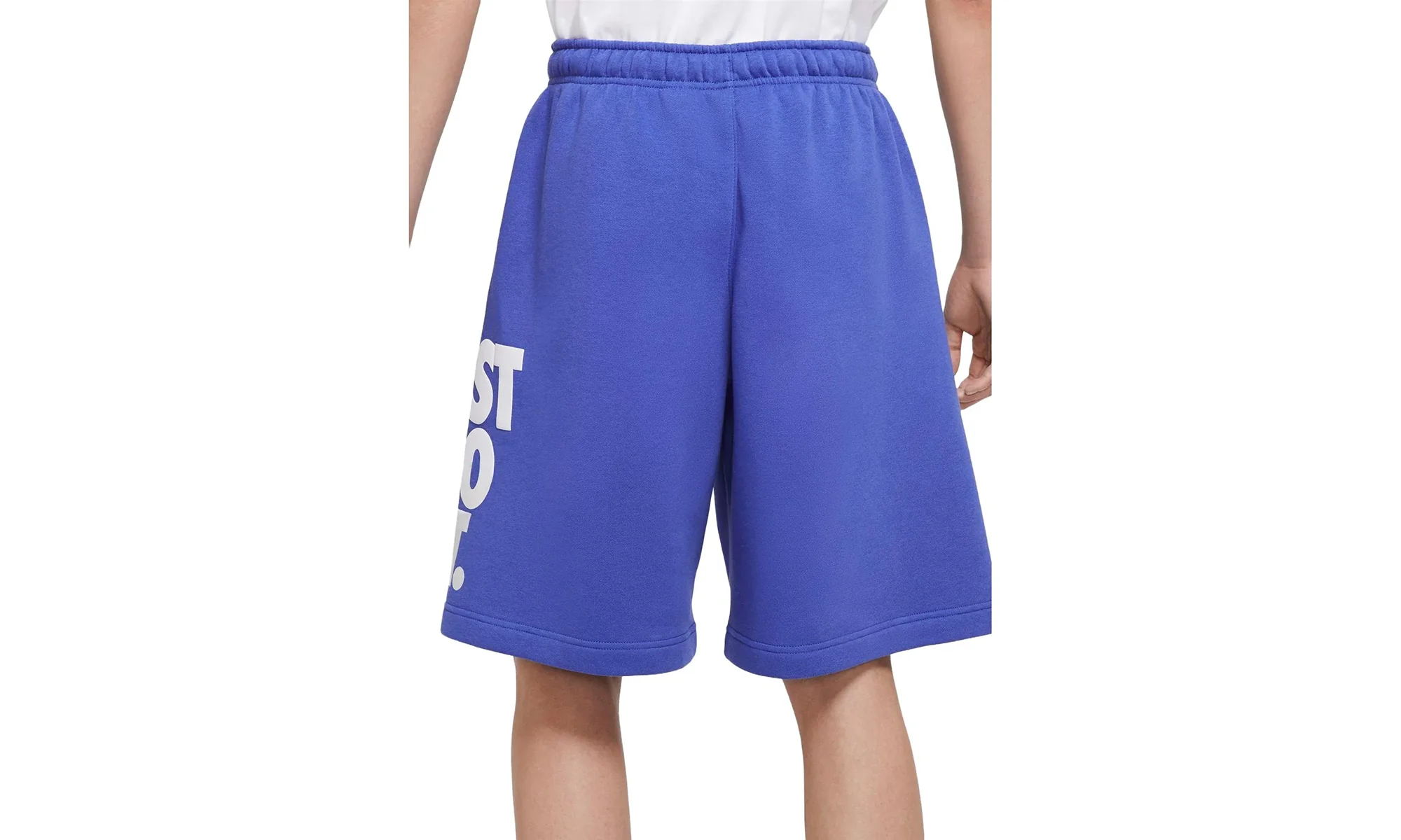 Sportswear Just Do It Fleece Shorts "Royal Blue" CU4078 430 - Image 2