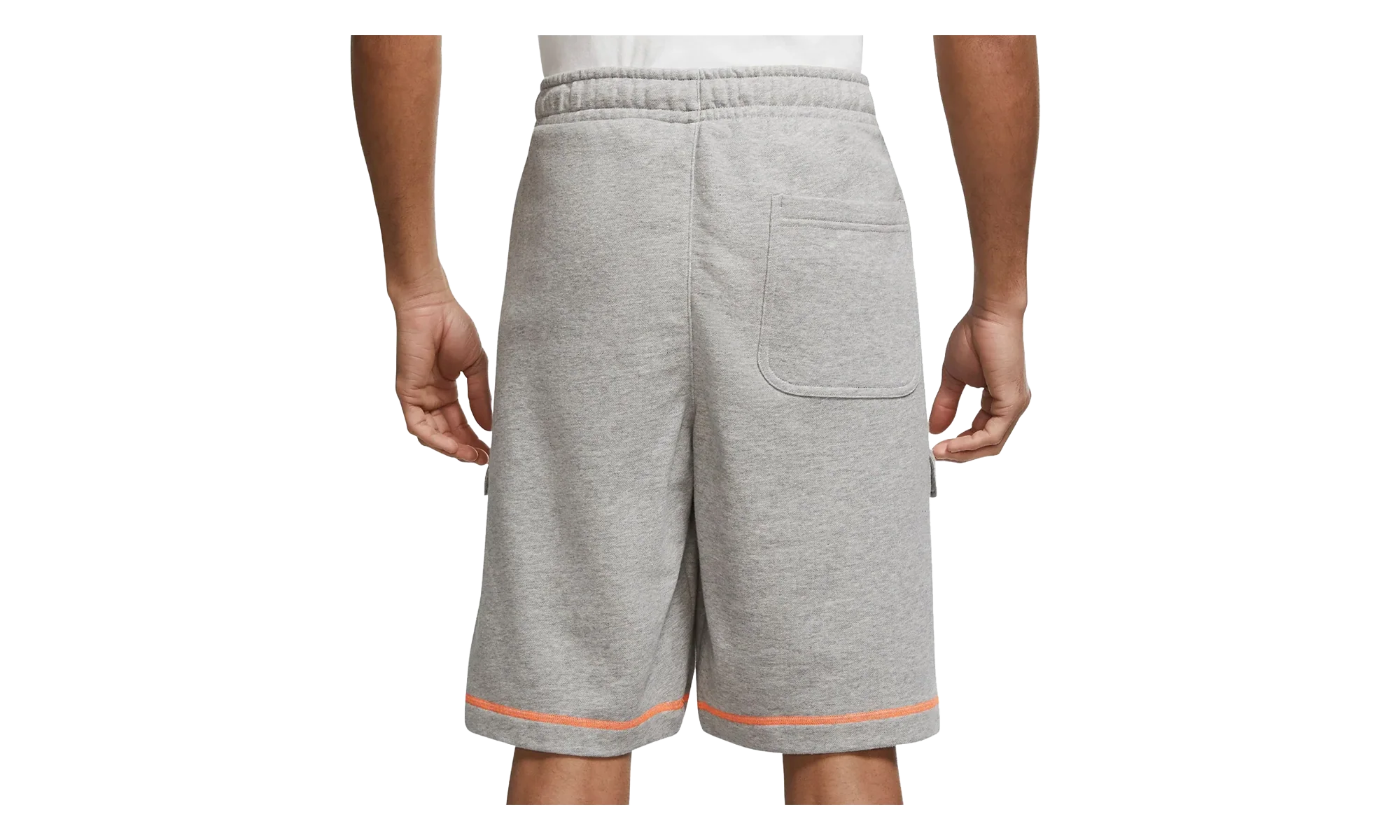 Sportswear Just Do It Woven Shorts "Heather Grey" DD6300 010 - Image 2