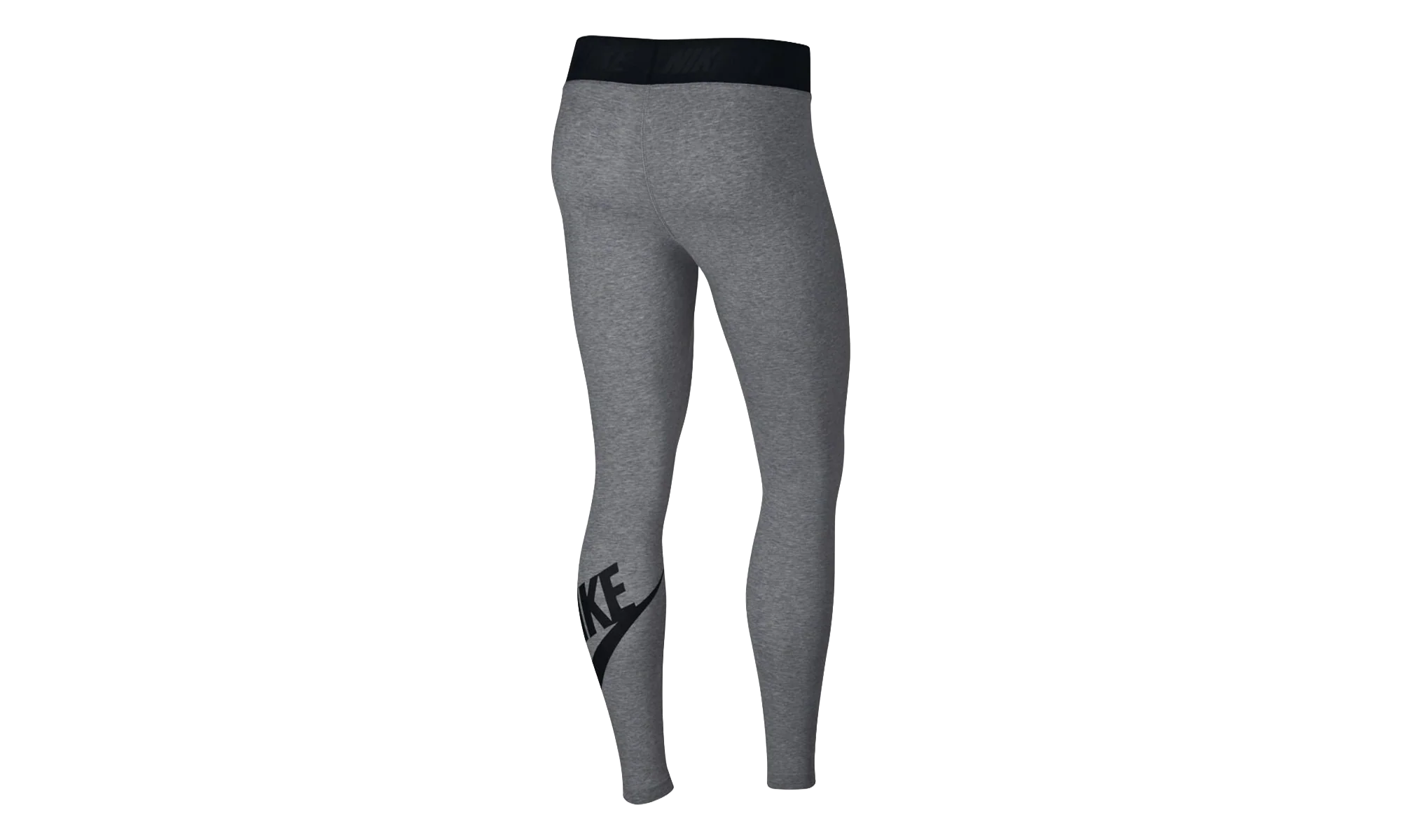 Sportswear Leg-A-See High-Rise Leggings WMNS "Carbon Heather / Black" 933346 091 - Image 2