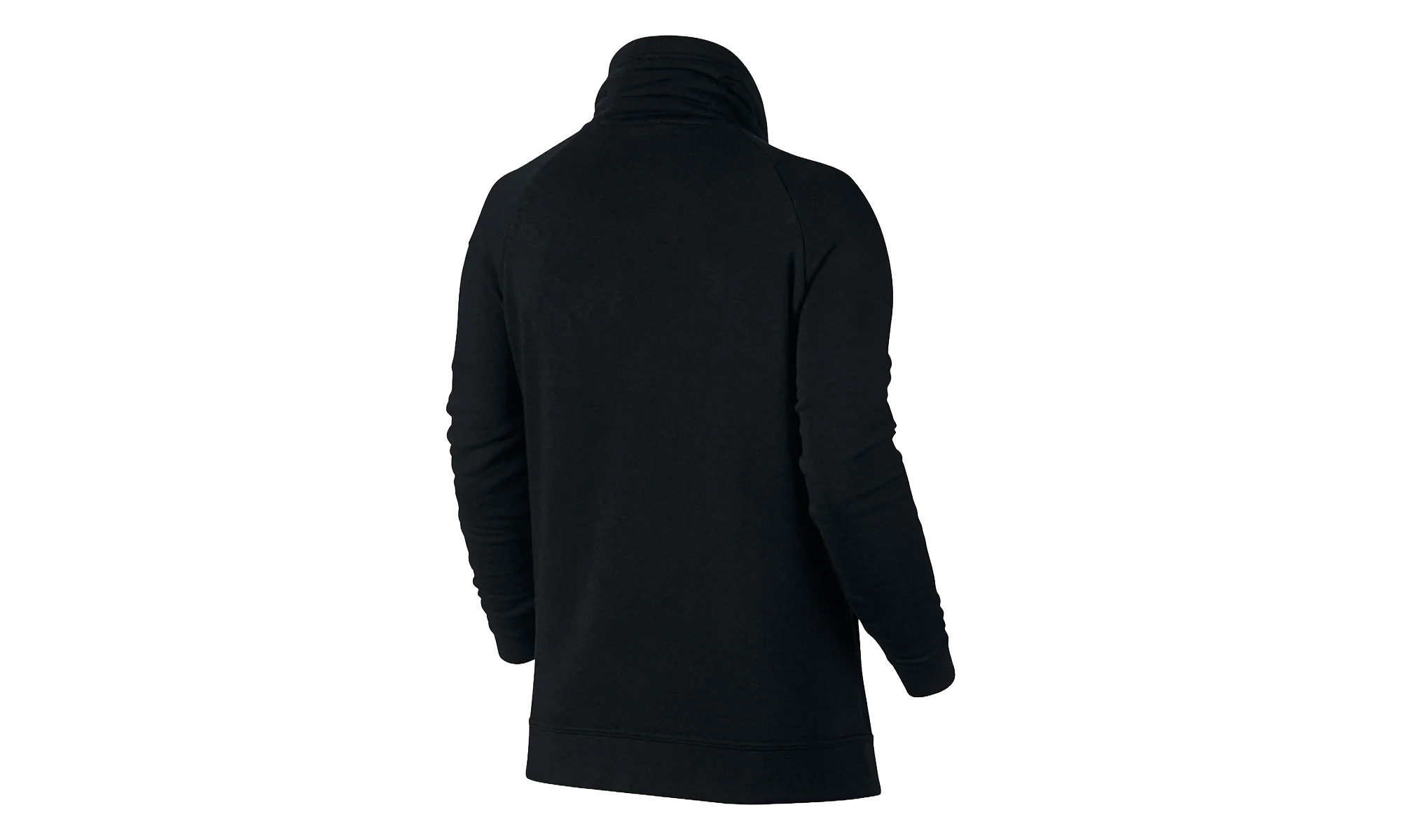 Sportswear Modern Funnel Neck Sweatshirt WMNS "Black" 803599 010 - Image 2