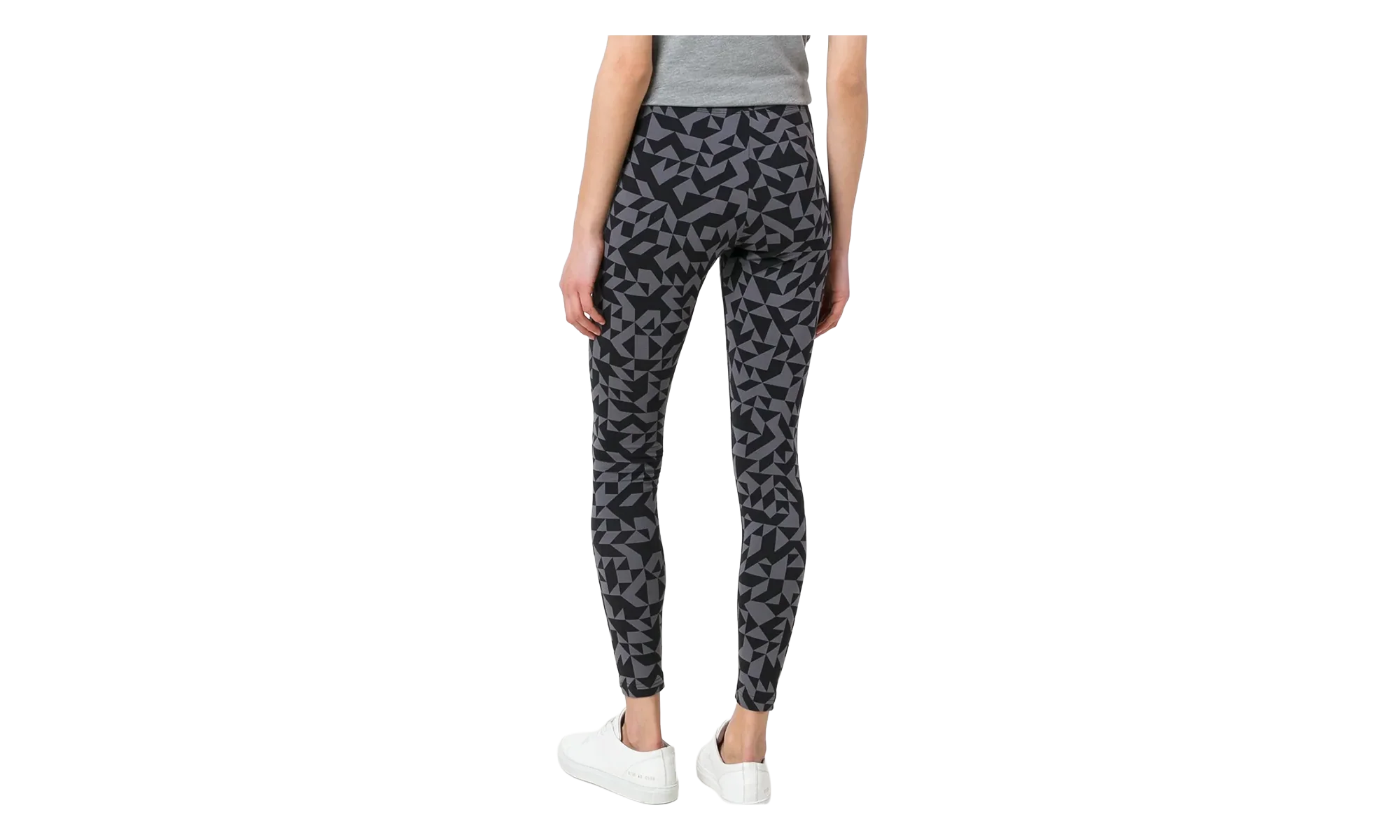 Sportswear NSW Club Tangrams Leggings WMNS "Black / Grey" 830343 010 - Image 2