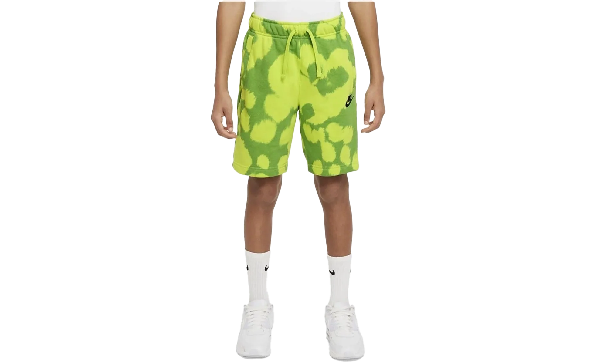Sportswear Printed French Terry Shorts GS "Atomic Green" DO6572 321