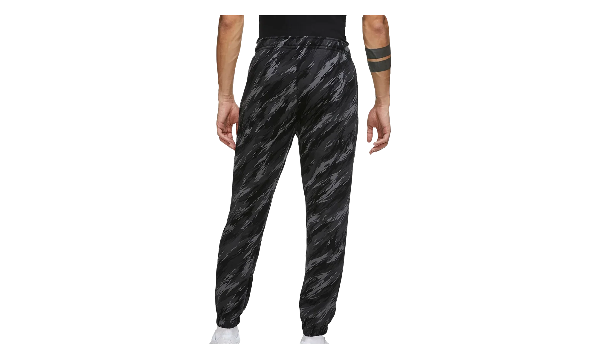 Sportswear Sport Essentials+ Club Fleece Sweatpants "Black / Orange" DD5145 010 - Image 2