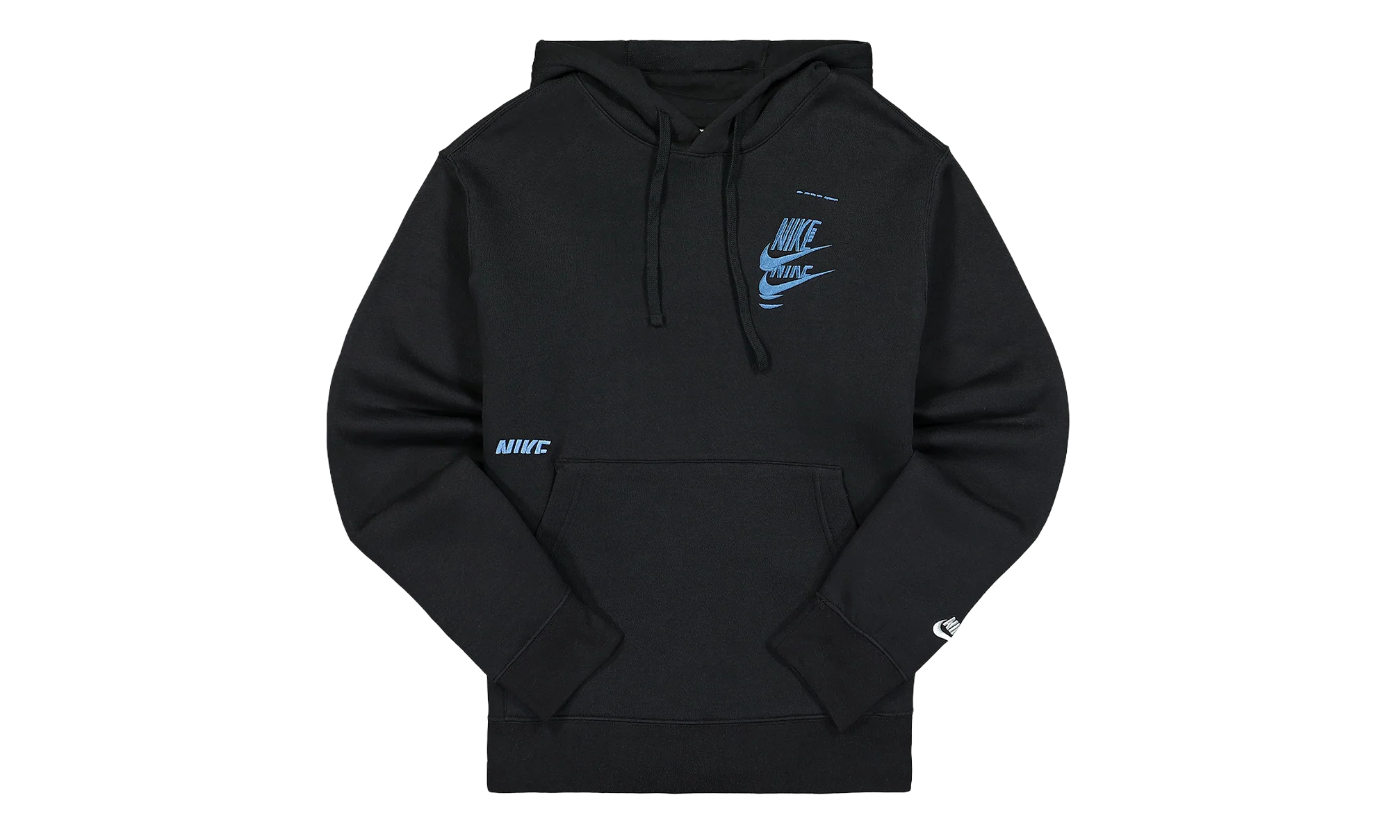 Sportswear Sport Essentials Fleece Pullover Hoodie "Black White" DM6873 010