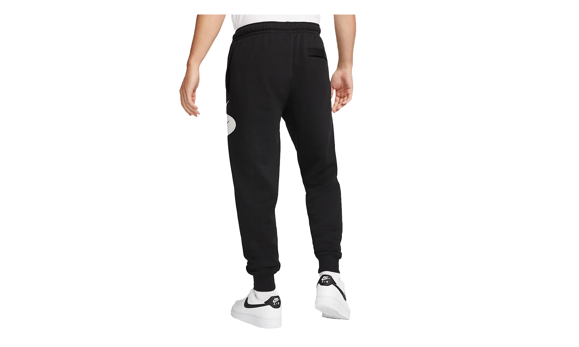 Sportswear Swoosh League Fleece Trousers "Black / White" DM5467 010 - Image 2
