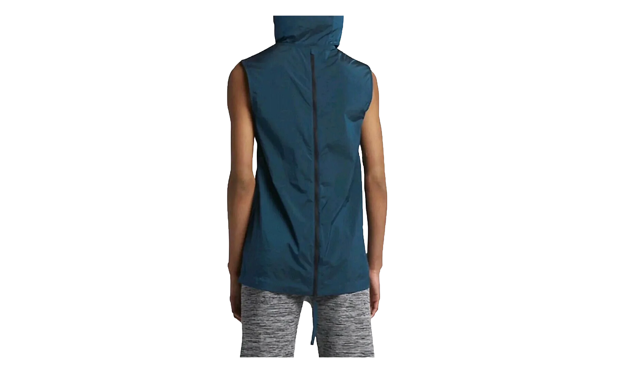Sportswear Tech Hypermesh Sleeveless Hooded Vest WMNS "Navy" 833464 457 - Image 2
