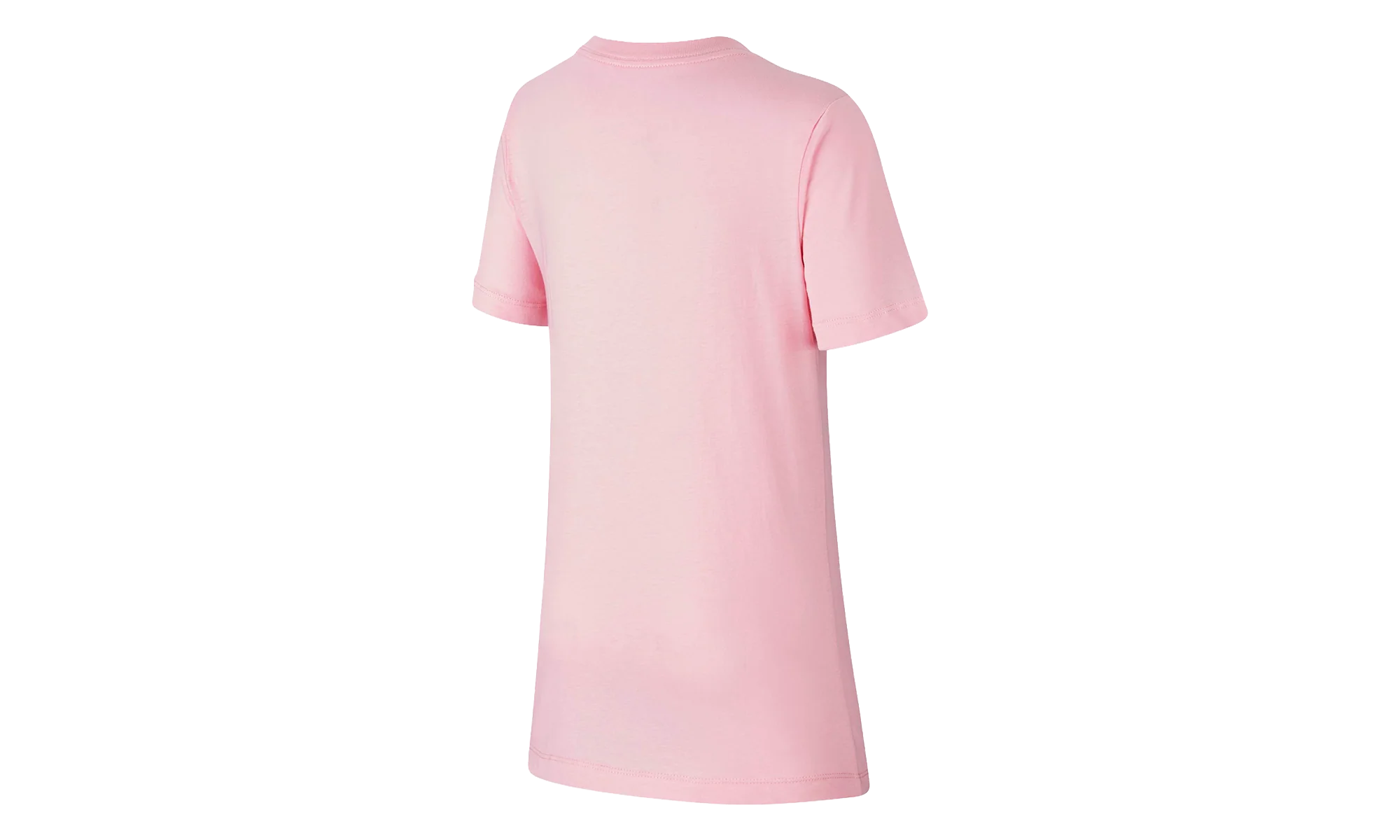 Sportswear Triple Swoosh Tee GS "Pink / White" CU4572 654 - Image 2