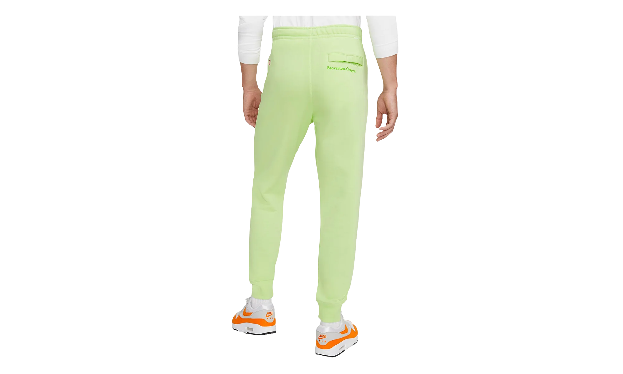 Sportswear World Tour Jogger Pants "Light Liquid Lime" DD0884 383 - Image 2
