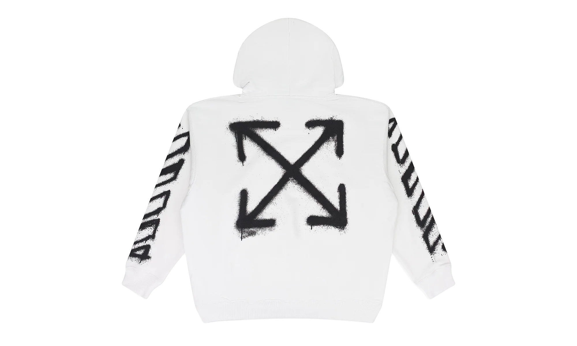 Spray Can Arrow Hoodie "White" OFW-MHDS-0208 - Image 2