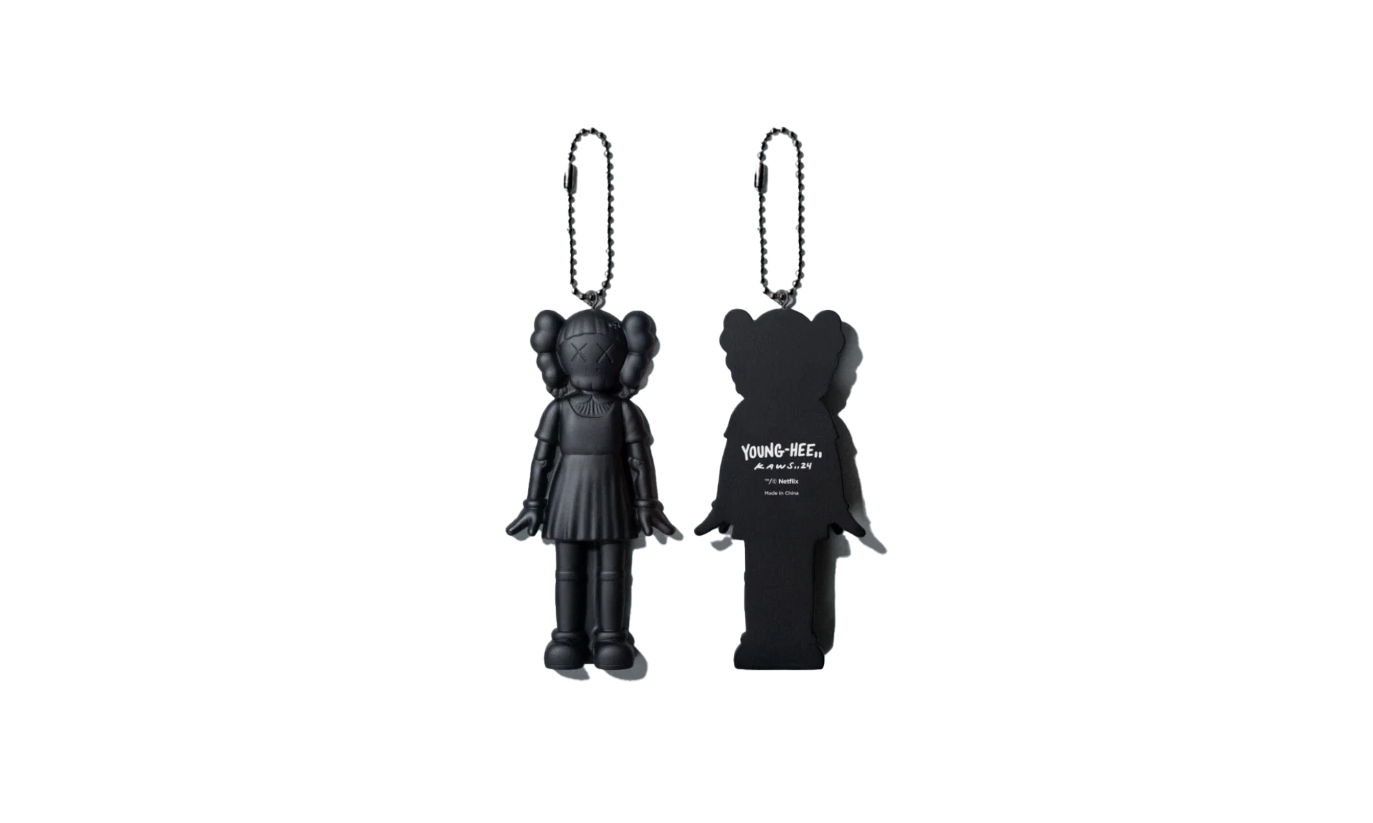 Squid Game 2 Young-Hee Keychain Keyring "Black" KAWS202455 - Image 2