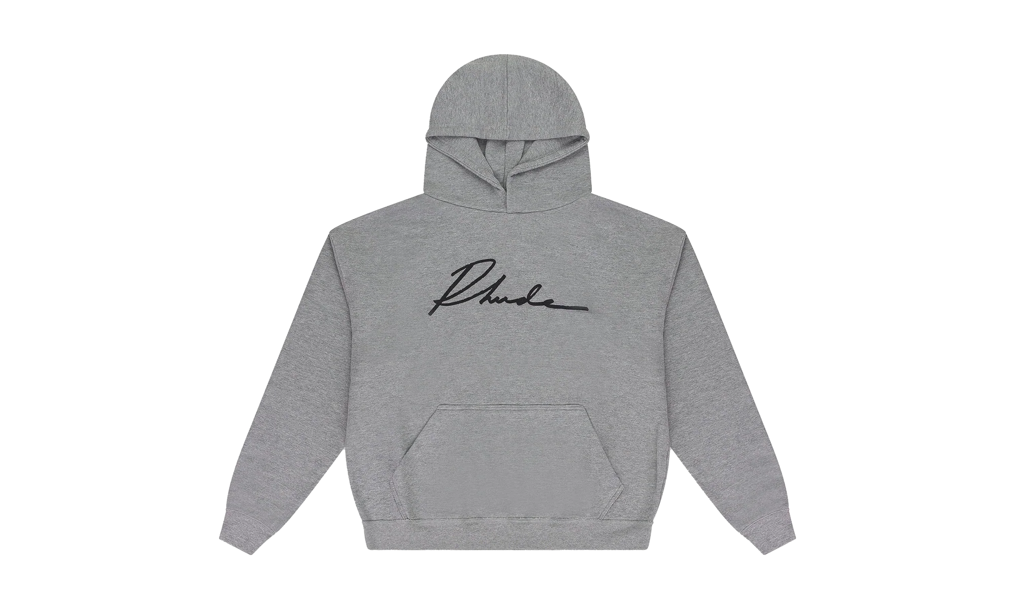 Ssense Exclusive Cursive Hoodie "Grey" 7600000093540