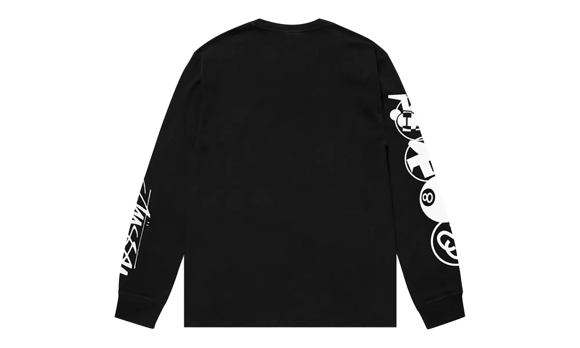 Stacked Pigment Dyed LS Tee "Black" STUS301 - Image 2