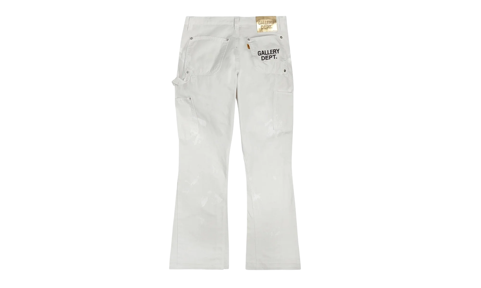 Stadium Uniform Flare Carpenter Jeans "White" GDSUFCJW - Image 2