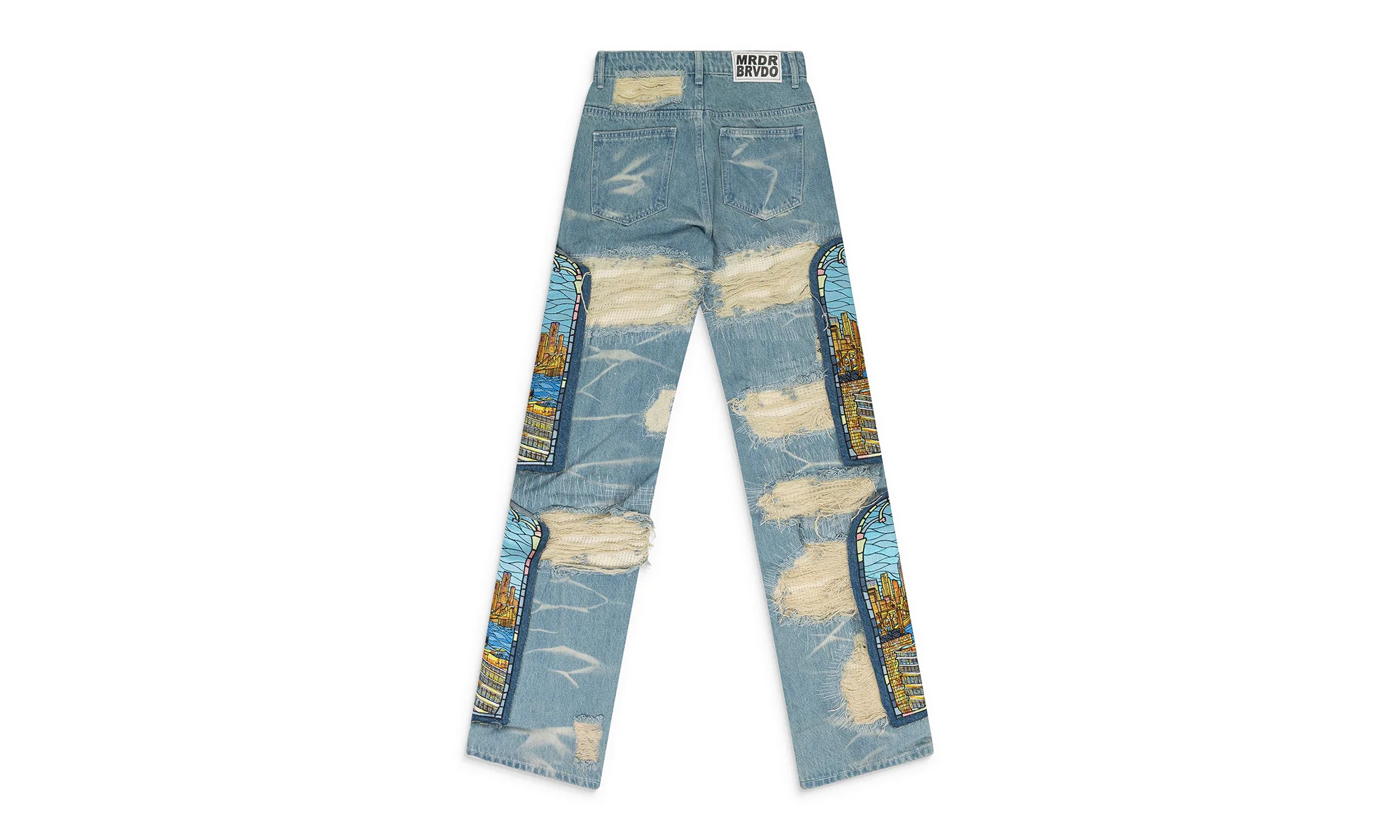 Stained Glass Denim "Blue" 1120050008PEX - Image 2