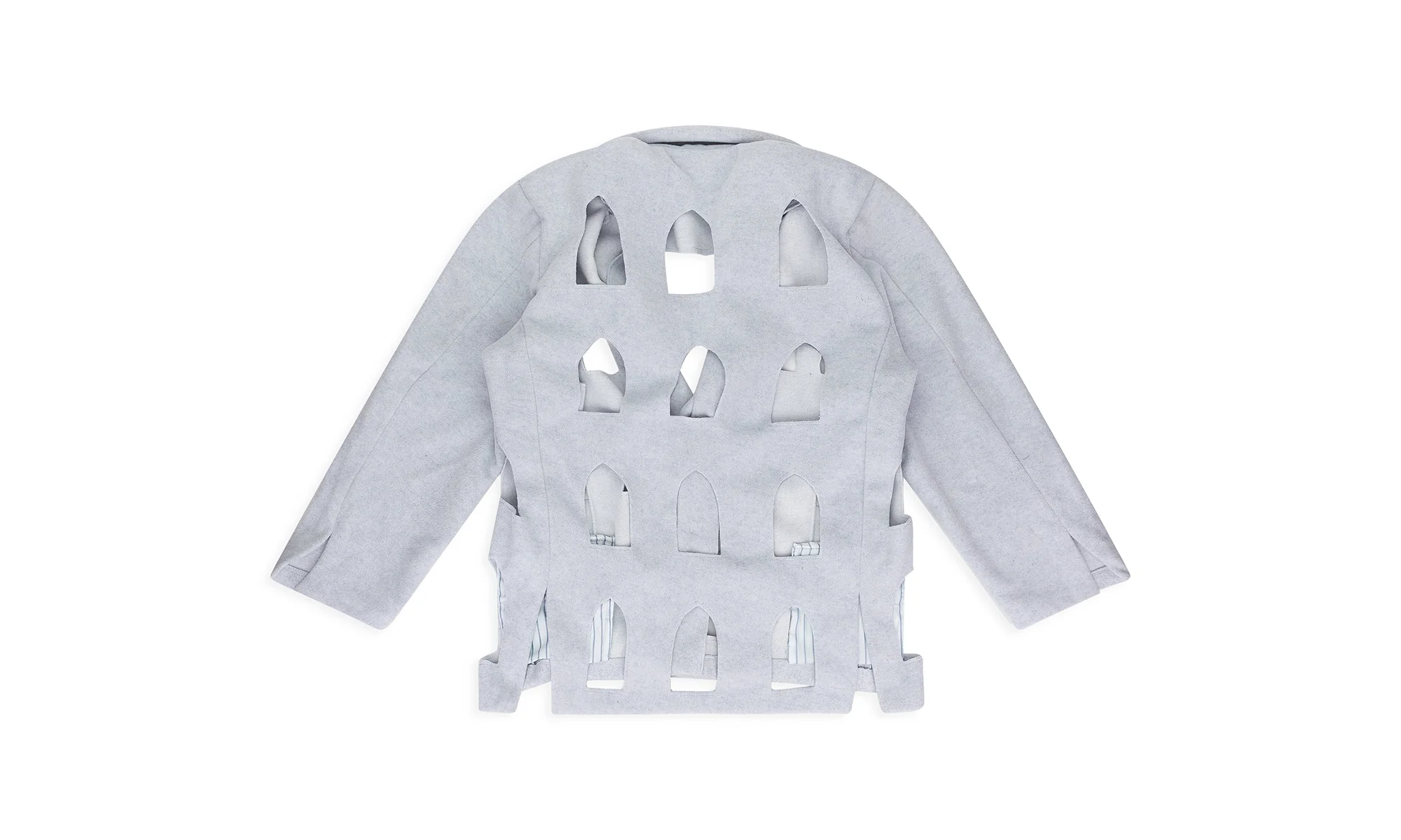 STAINED GLASS LASER BLAZER "GRAY" 113001010021AW23 - Image 2