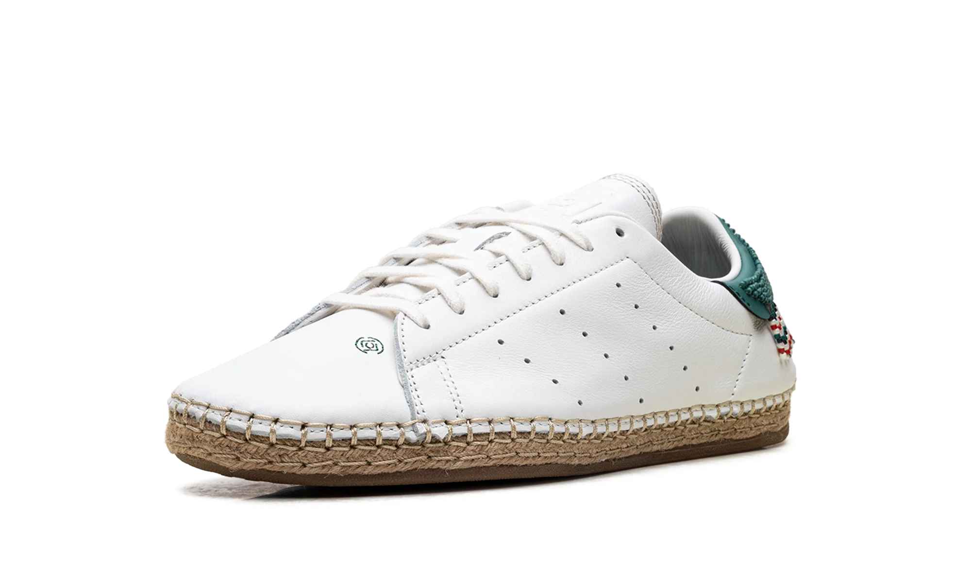 Stan Smith Espadrille "CLOT By Edison Chen White Green Beads" JR9373 - Image 4