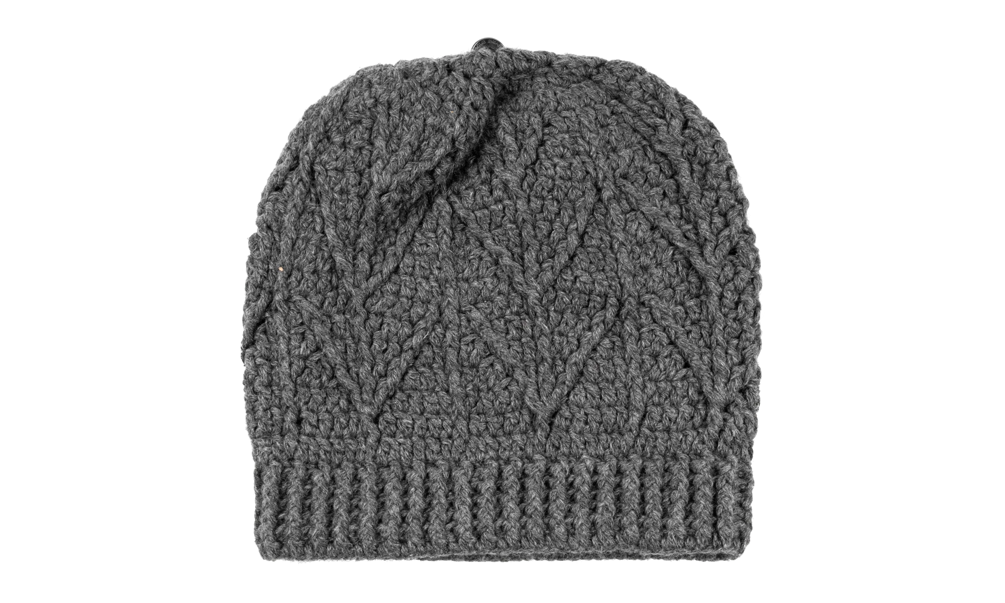 Star Patch Beanie "Grey" CHRM0457 - Image 2
