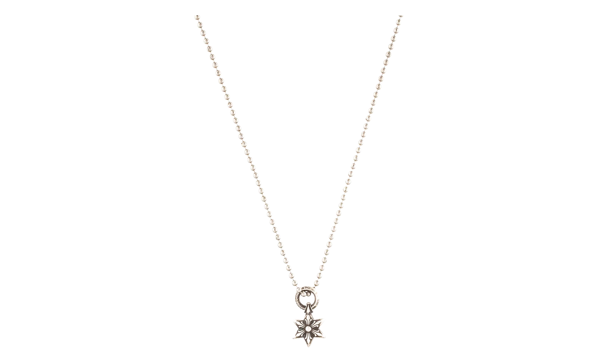 Star pendant with BallChain "Silver" CHRM0756 - Image 2