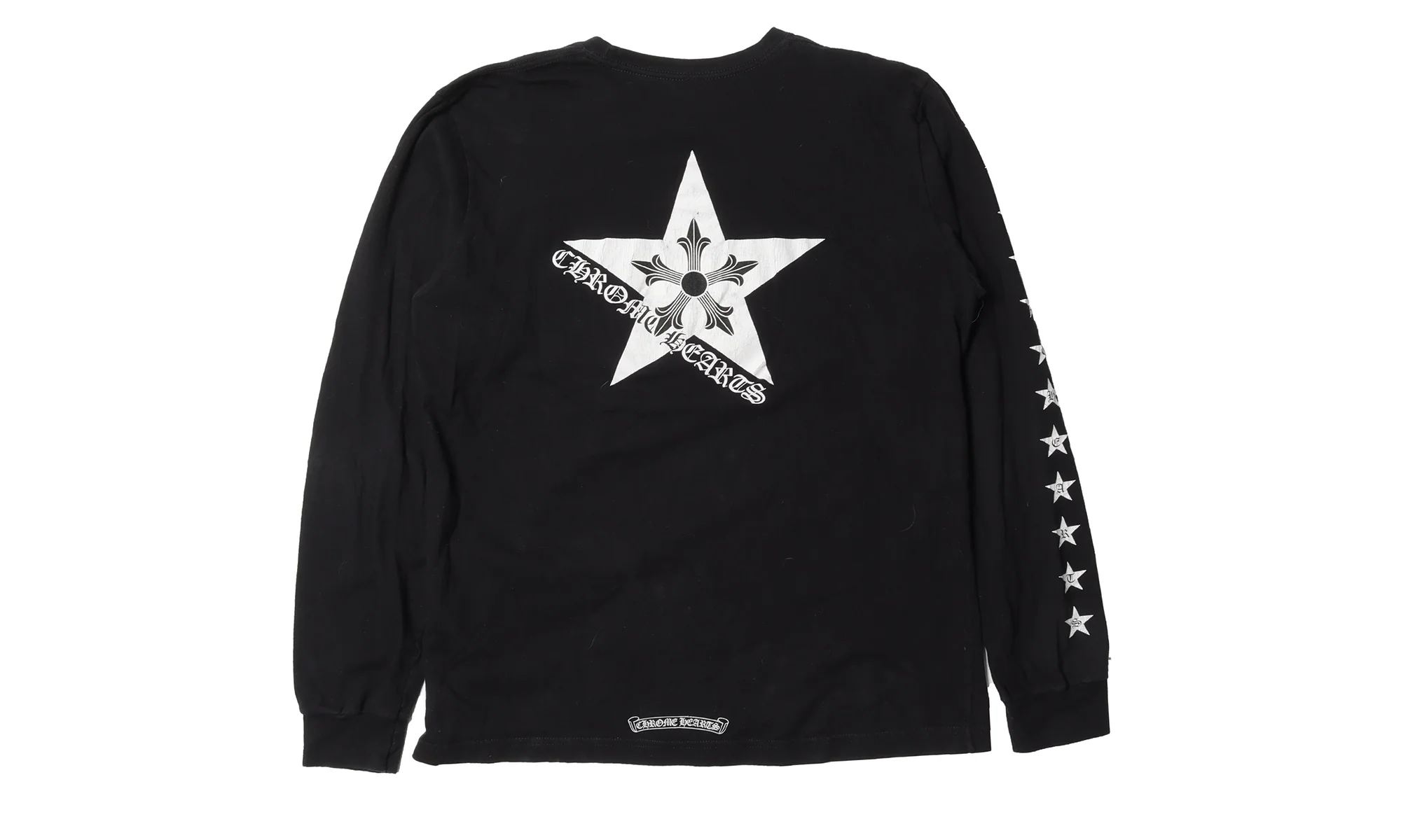 Stars Long Sleeve T-Shirt "Black" CHRM0689 - Image 2