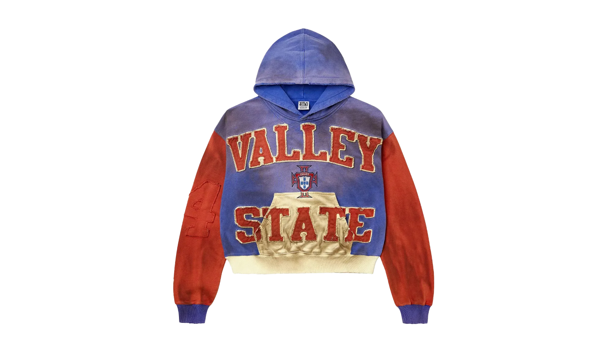 State Crested Club Anthem Hoodie "Washed Blue / Red" GL2XKW51