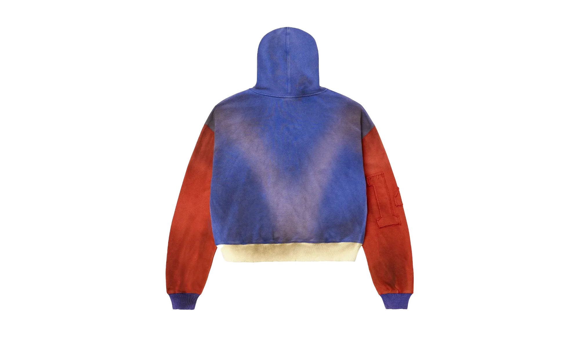 State Crested Club Anthem Hoodie "Washed Blue / Red" GL2XKW51 - Image 2