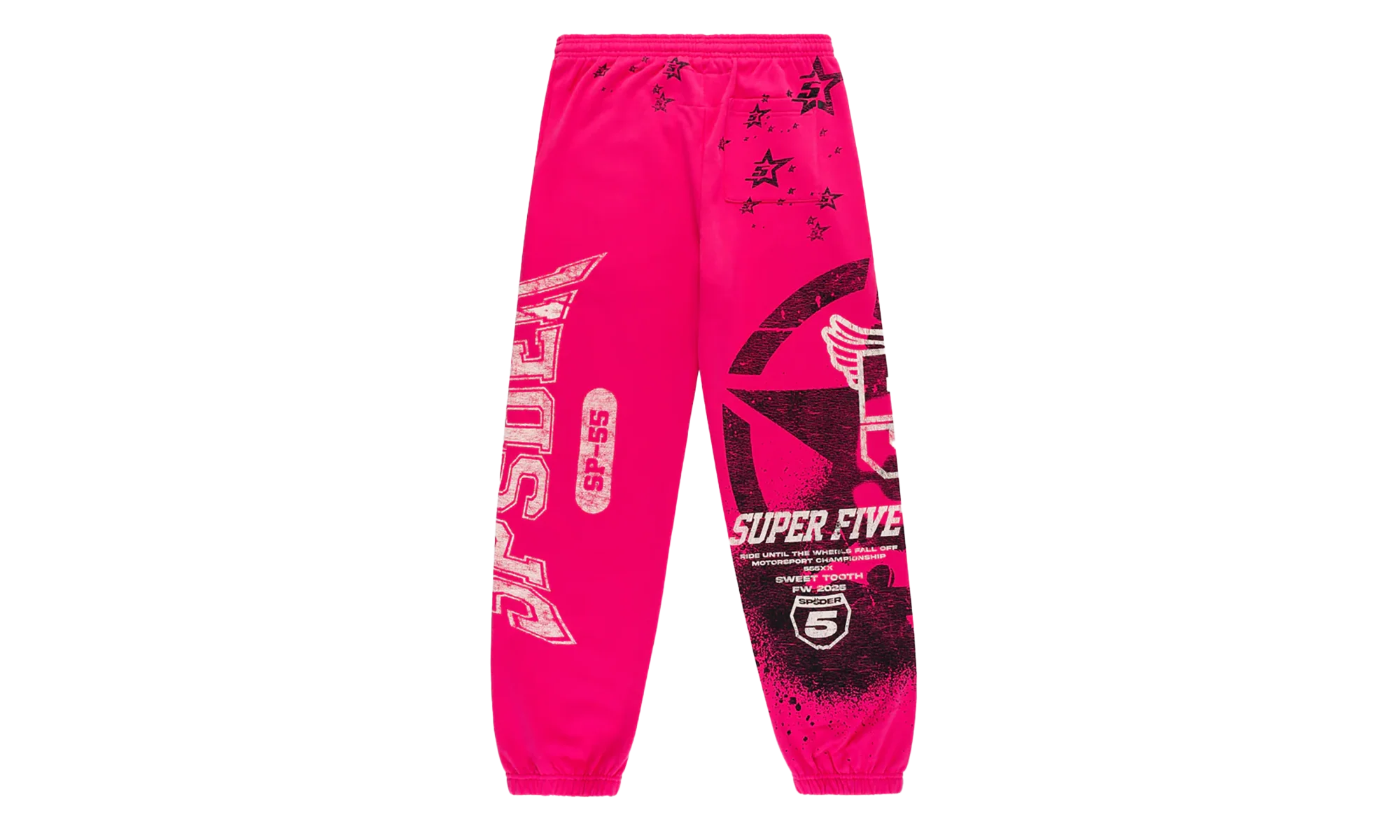 Stencil Sweatpants "Pink" SP5der194 - Image 2